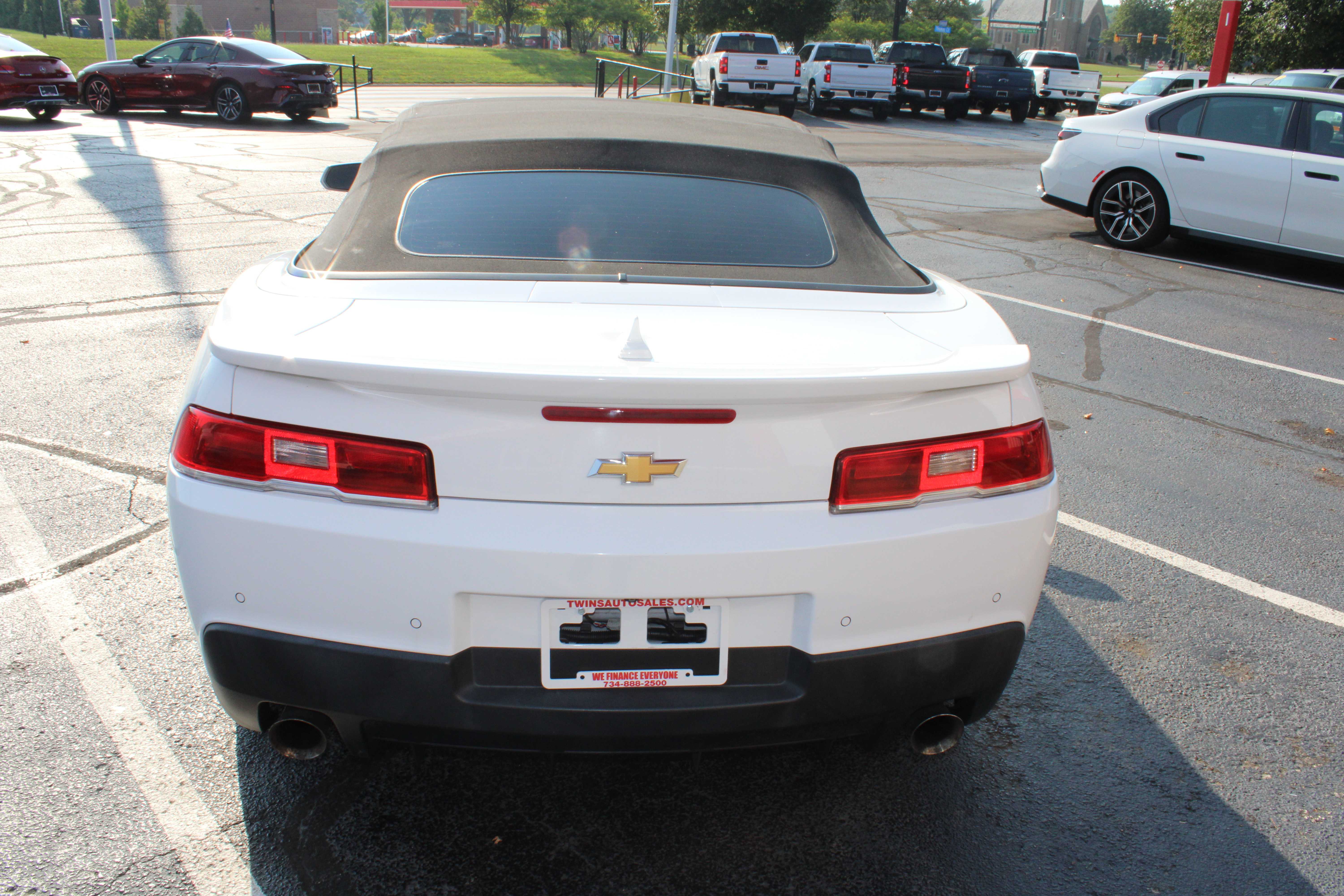 WHITE, 2015 CHEVROLET CAMARO Thumnail Image 7