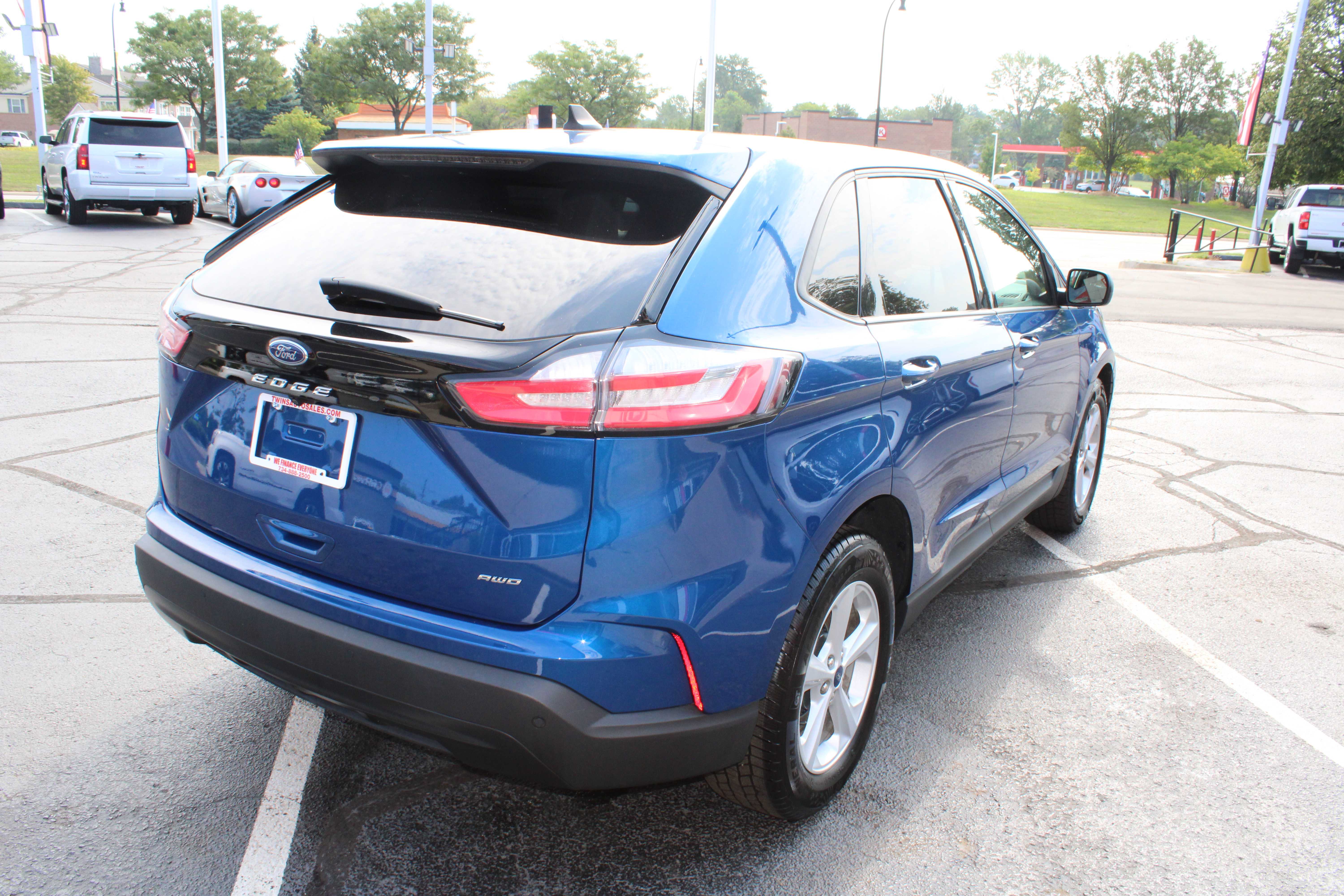BLUE, 2021 FORD EDGE Thumnail Image 6