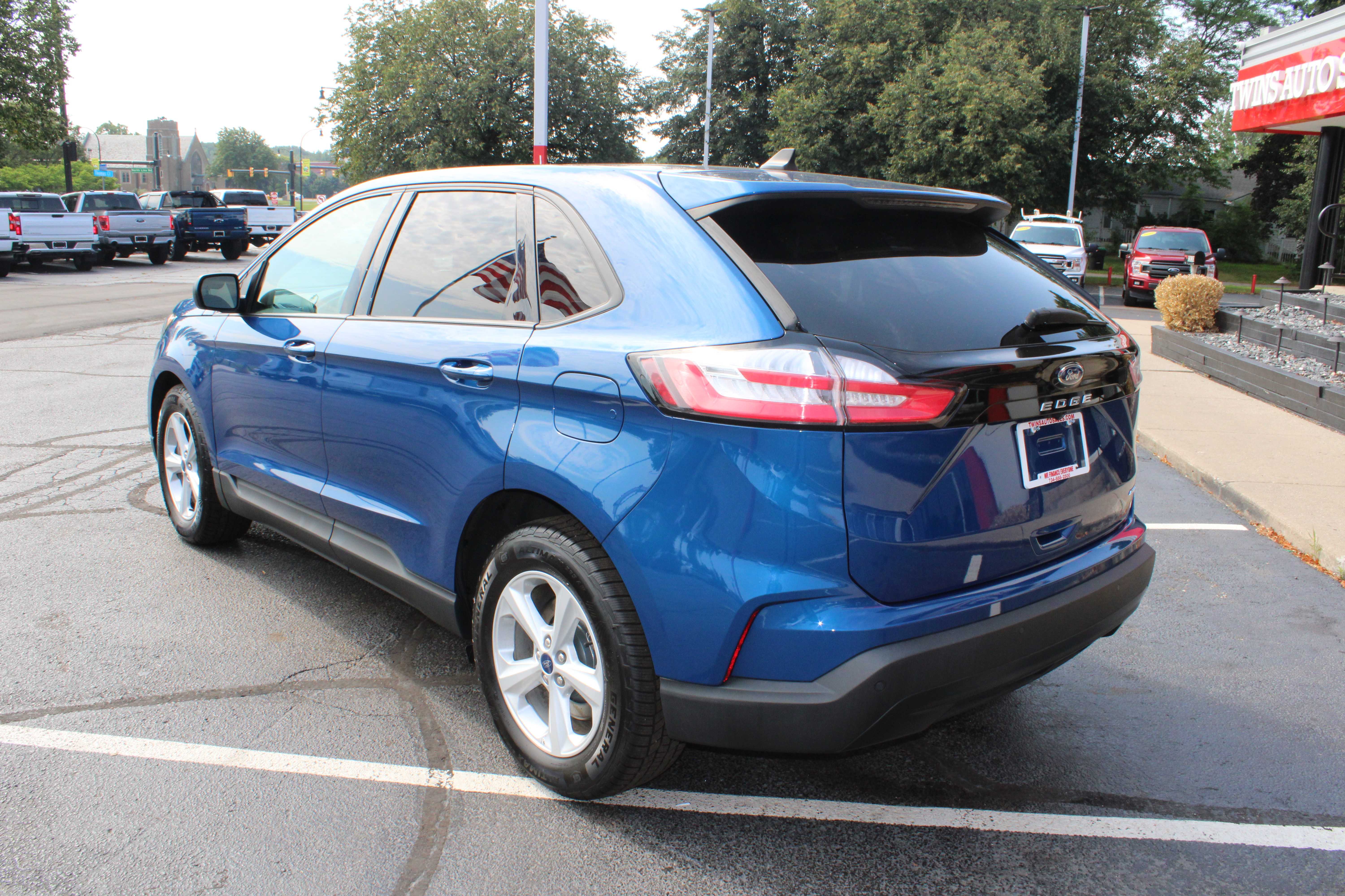 BLUE, 2021 FORD EDGE Thumnail Image 8