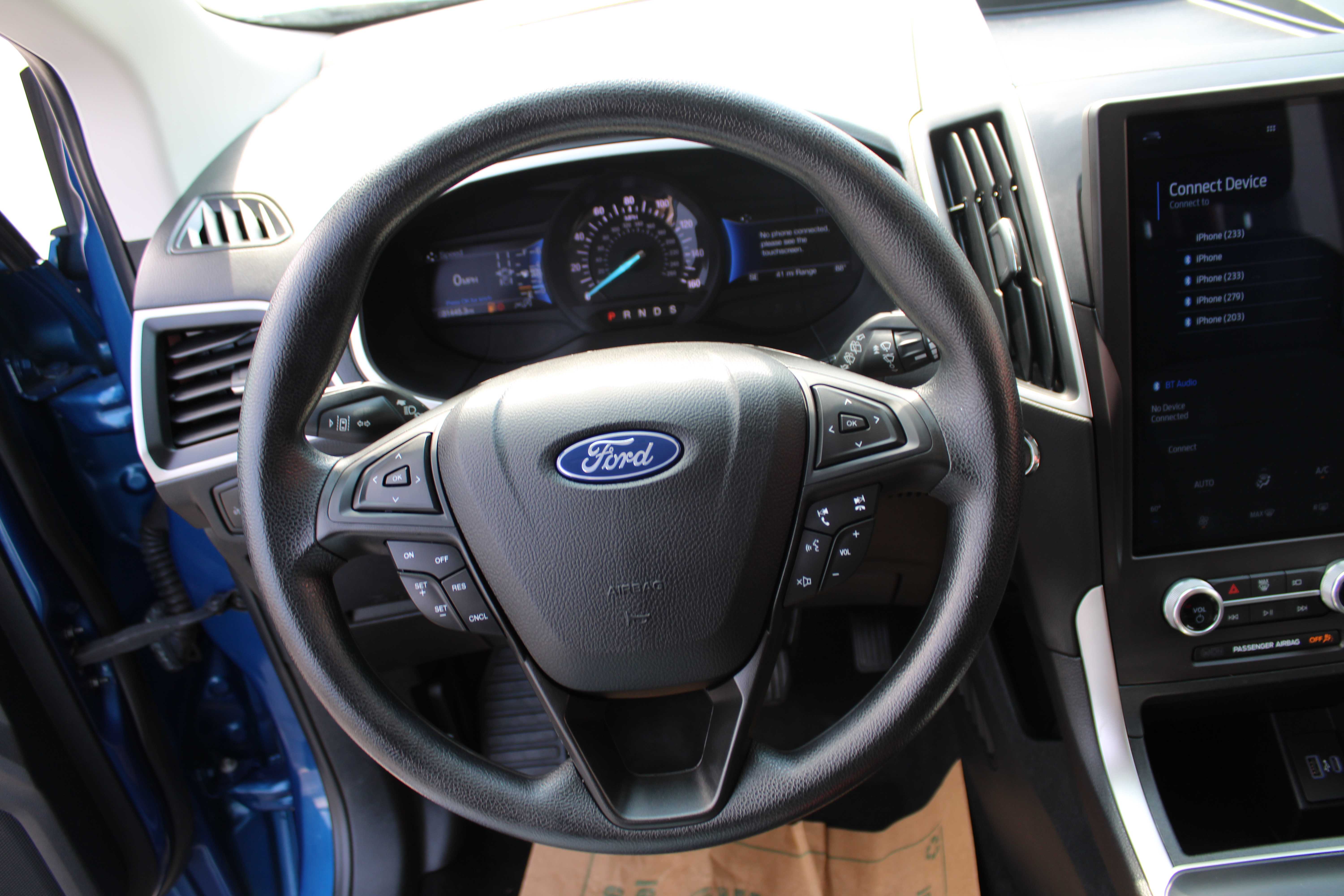 BLUE, 2021 FORD EDGE Thumnail Image 14