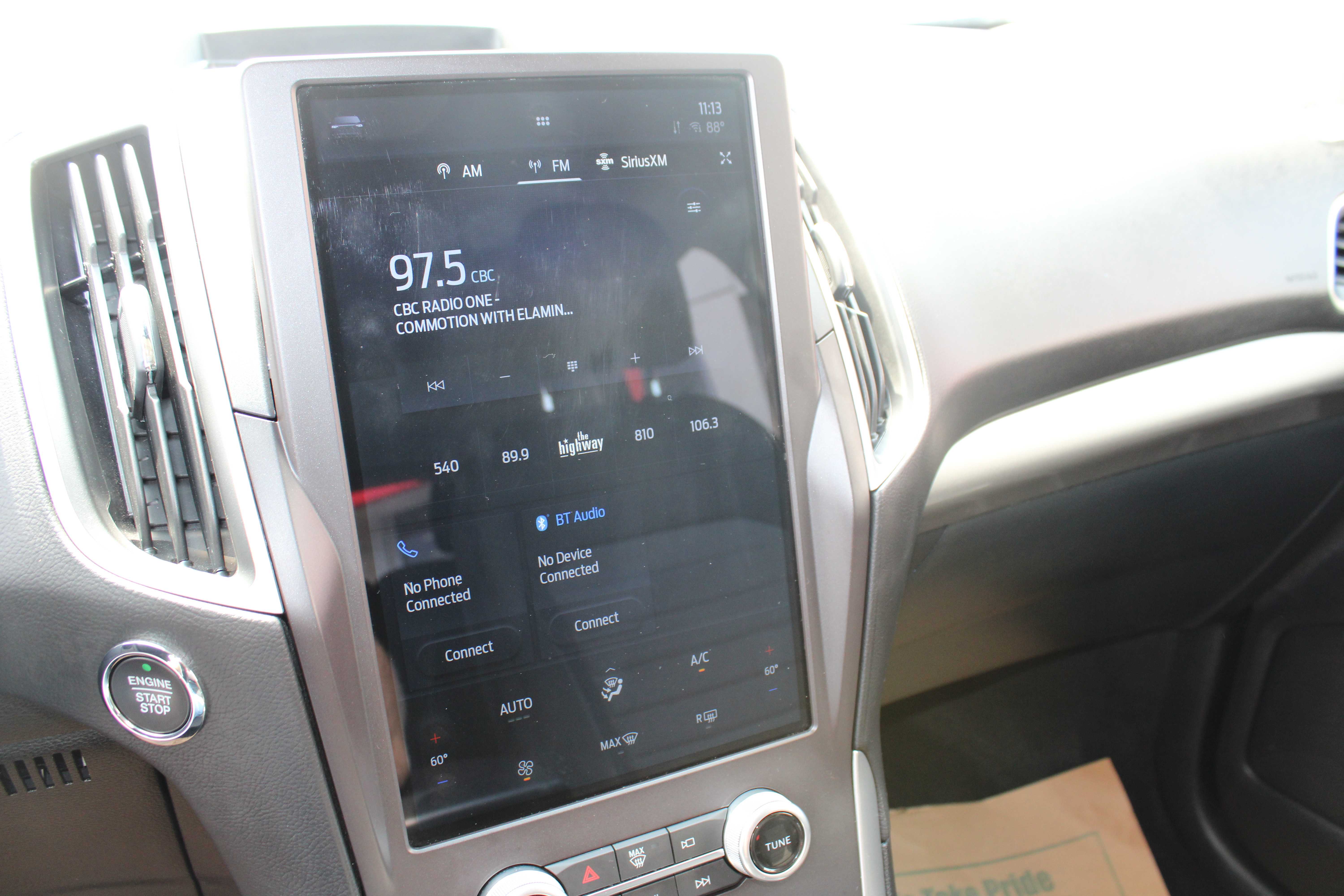 BLUE, 2021 FORD EDGE Thumnail Image 16