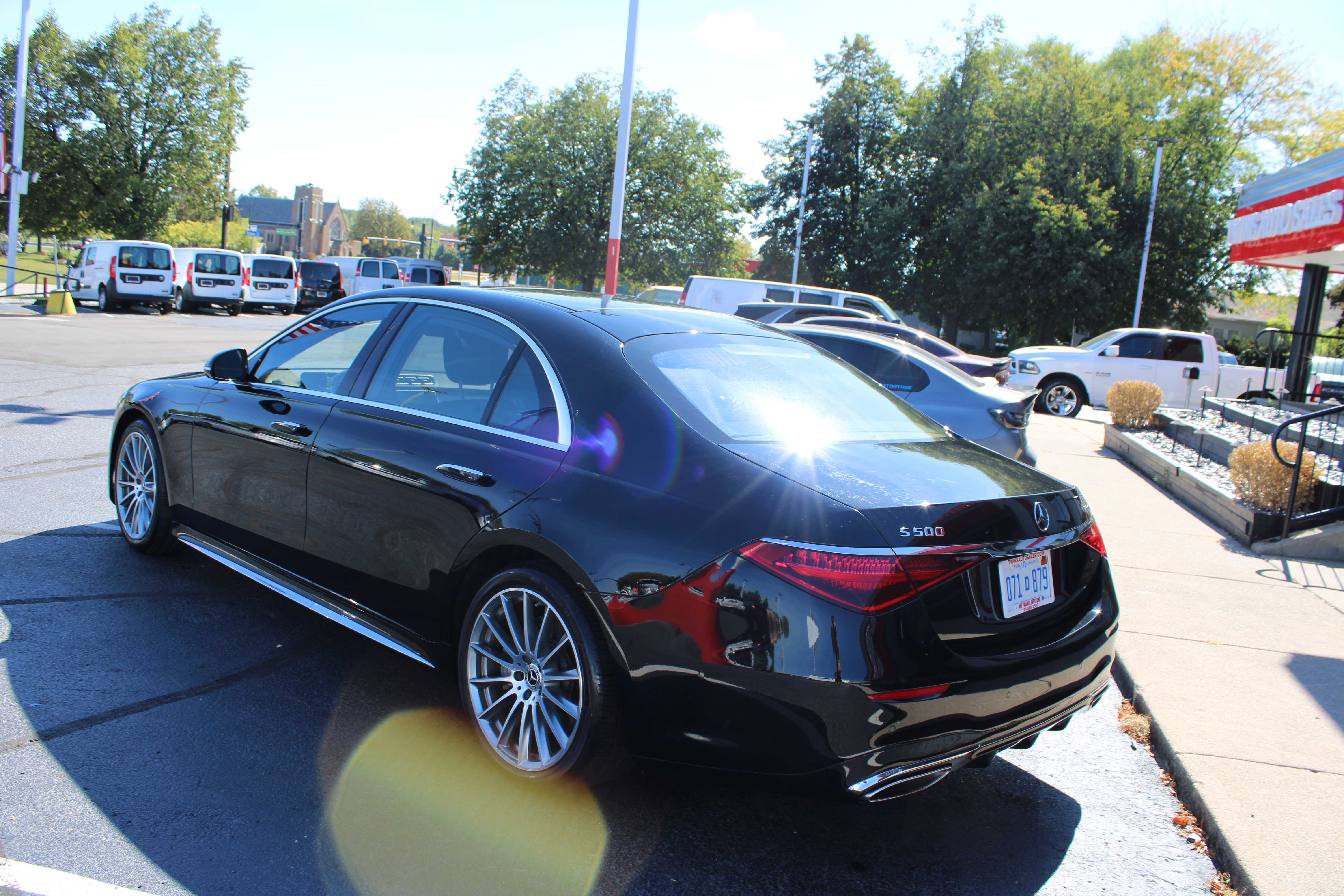 BLACK, 2022 MERCEDES-BENZ S-CLASS Thumnail Image 9