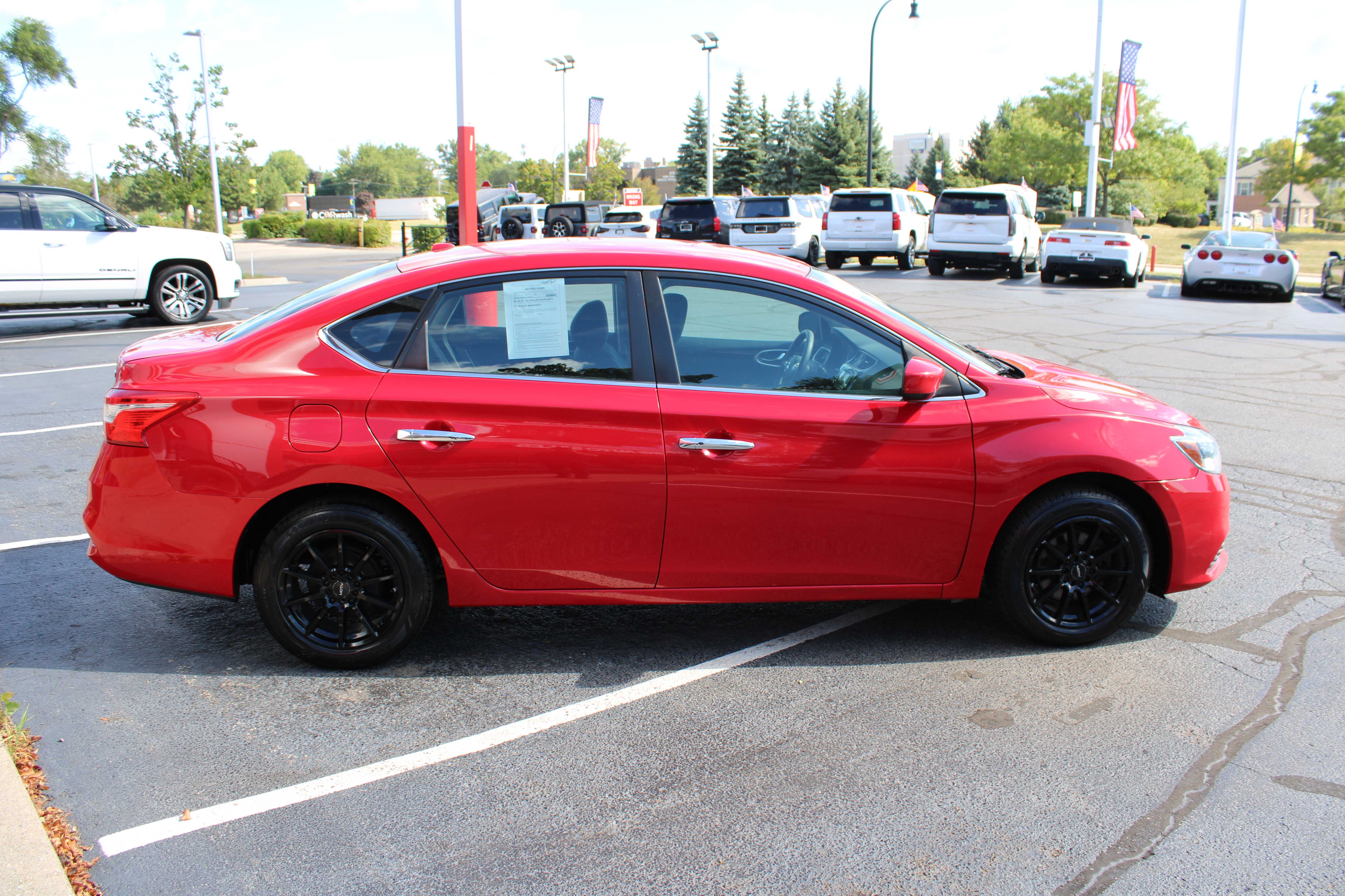 RED, 2018 NISSAN SENTRA Thumnail Image 5