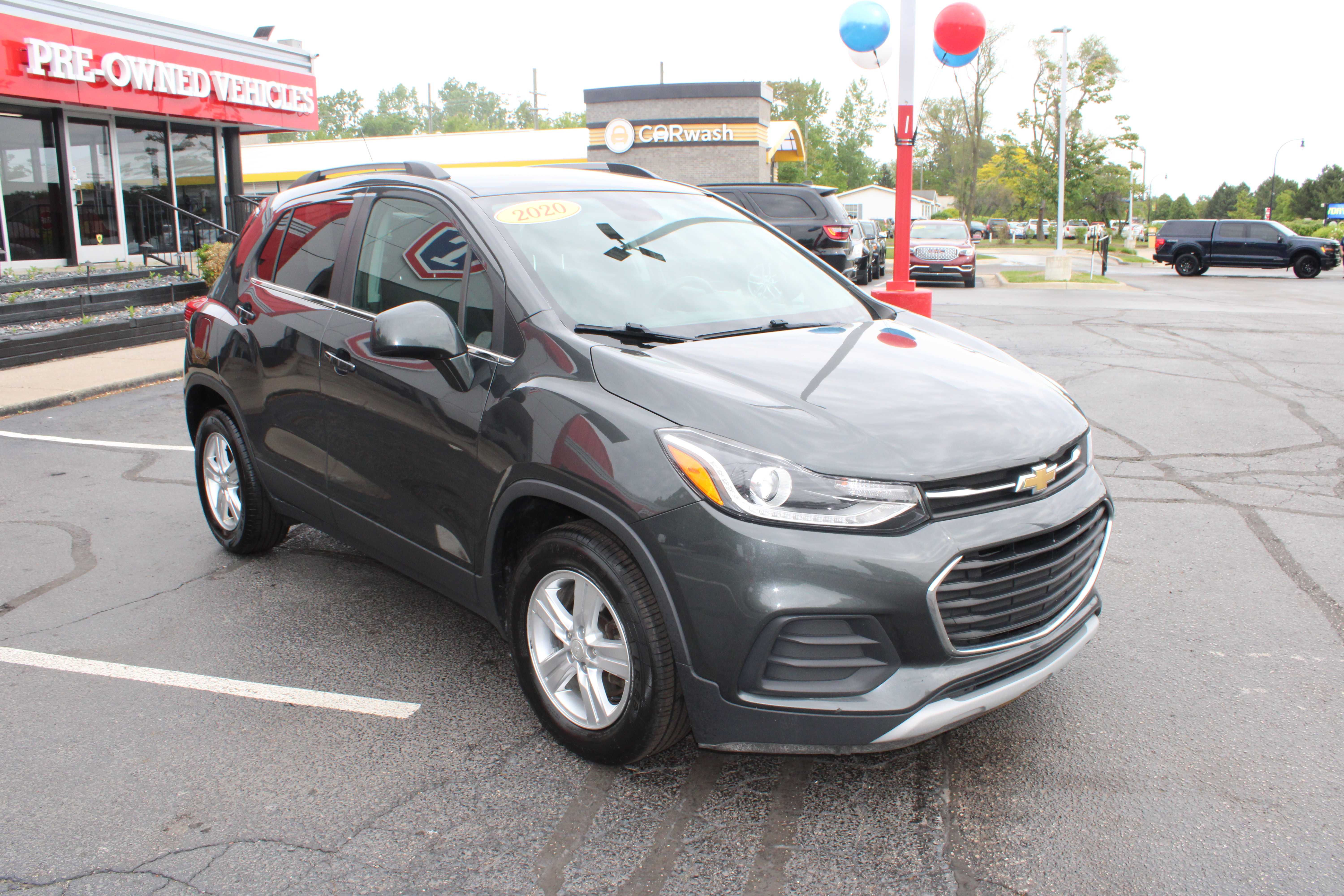 GREY, 2020 CHEVROLET TRAX Thumnail Image 4