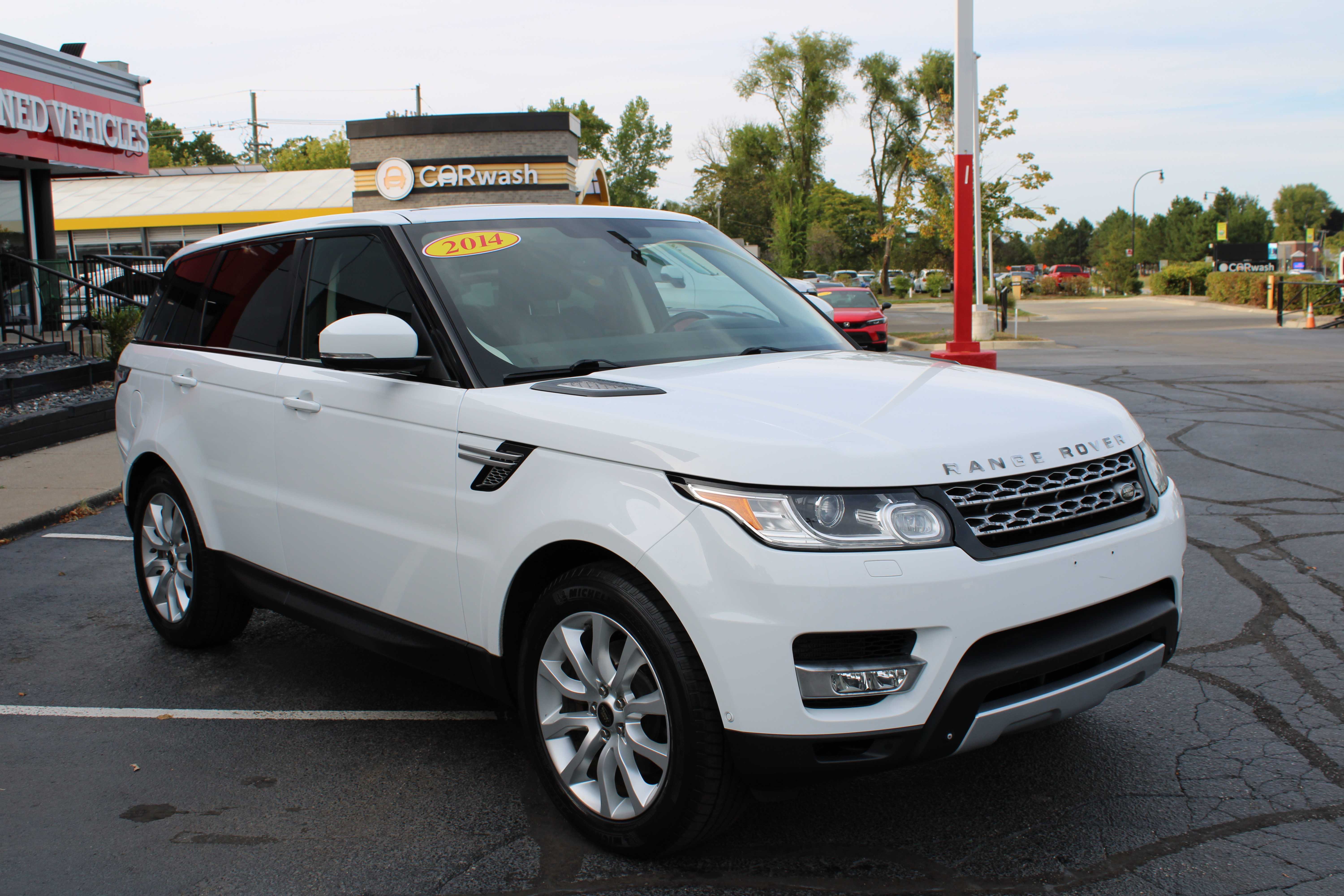 WHITE, 2014 LAND ROVER RANGE ROVER SPORT Thumnail Image 3