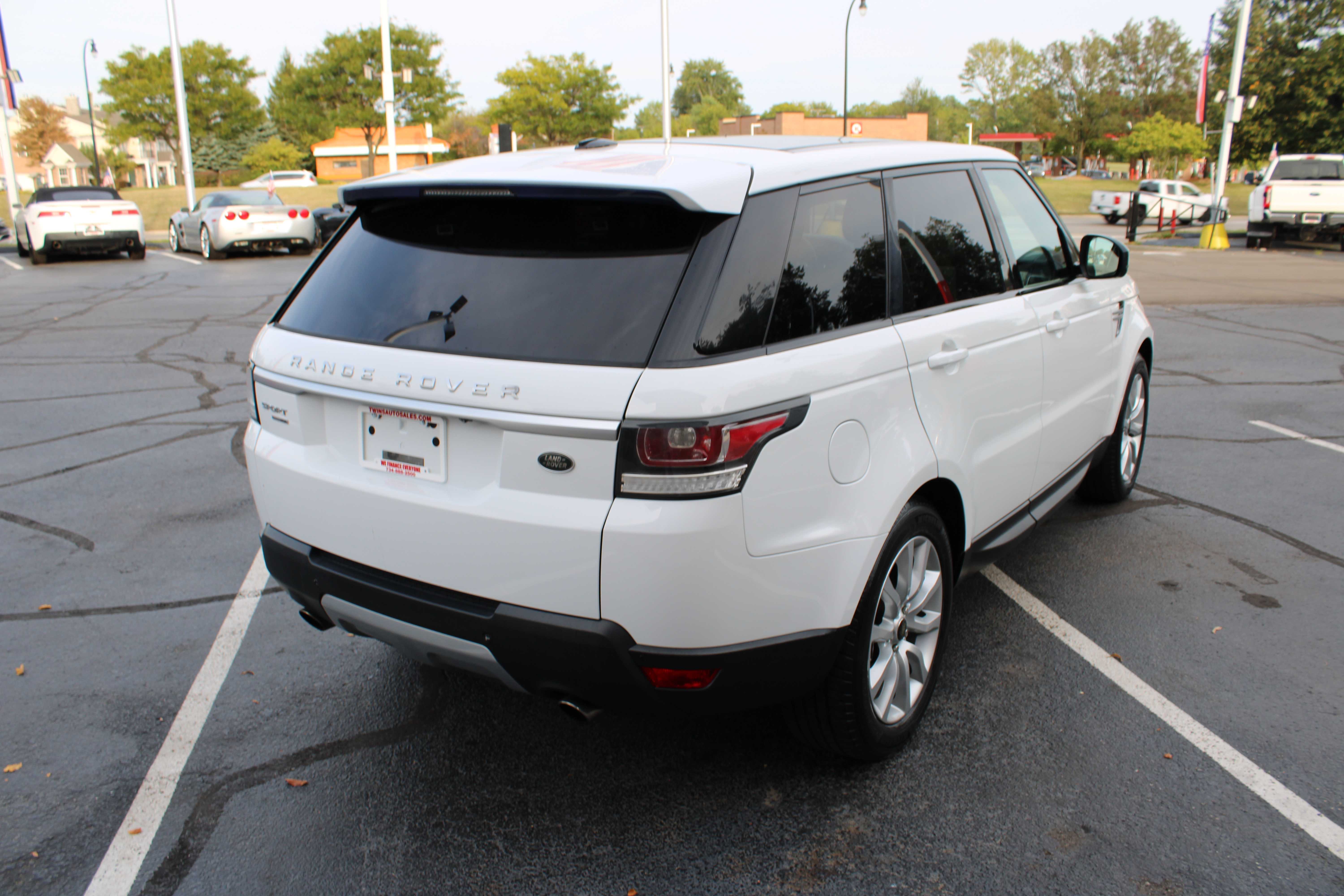 WHITE, 2014 LAND ROVER RANGE ROVER SPORT Thumnail Image 5