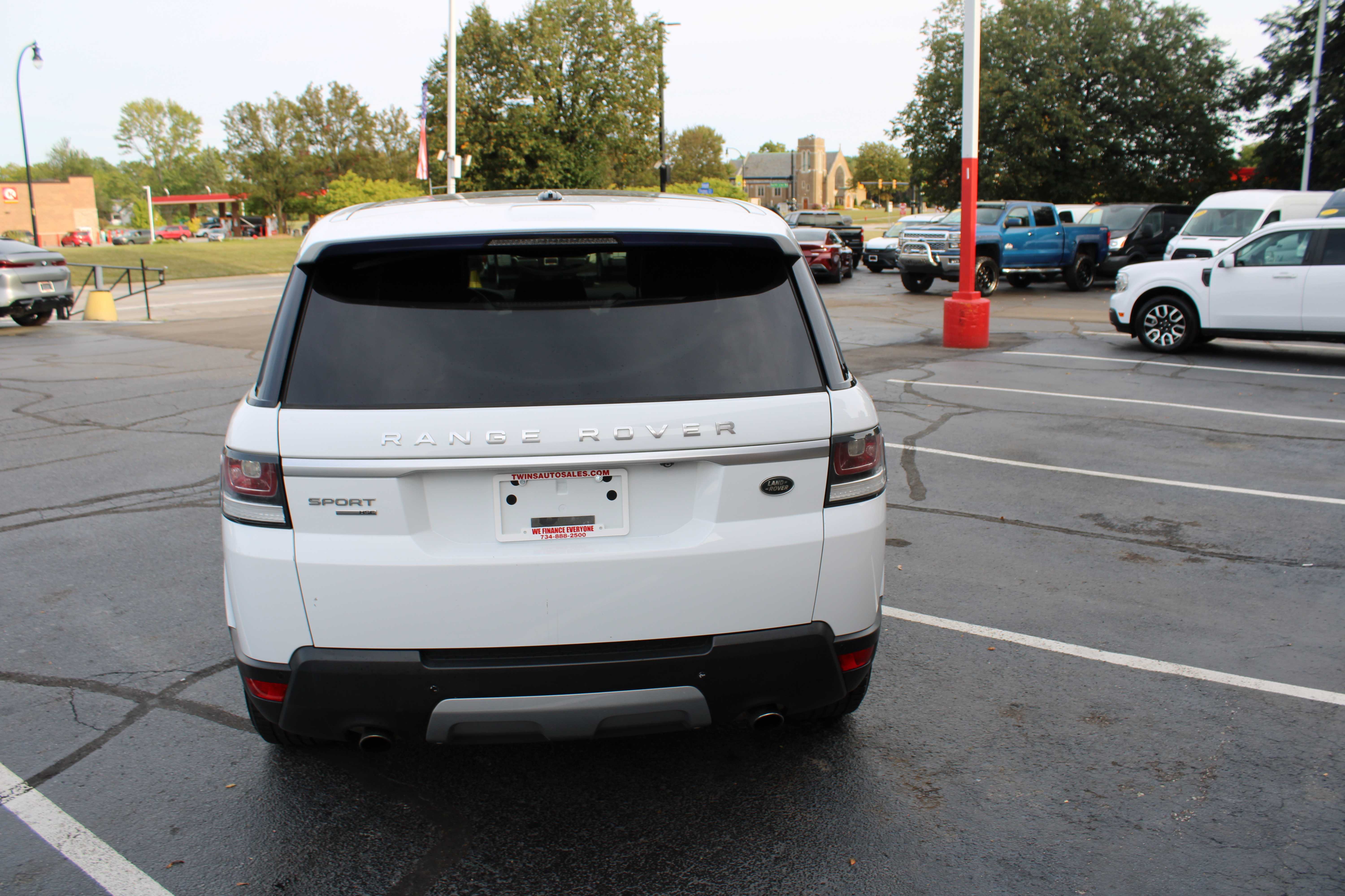 WHITE, 2014 LAND ROVER RANGE ROVER SPORT Thumnail Image 6