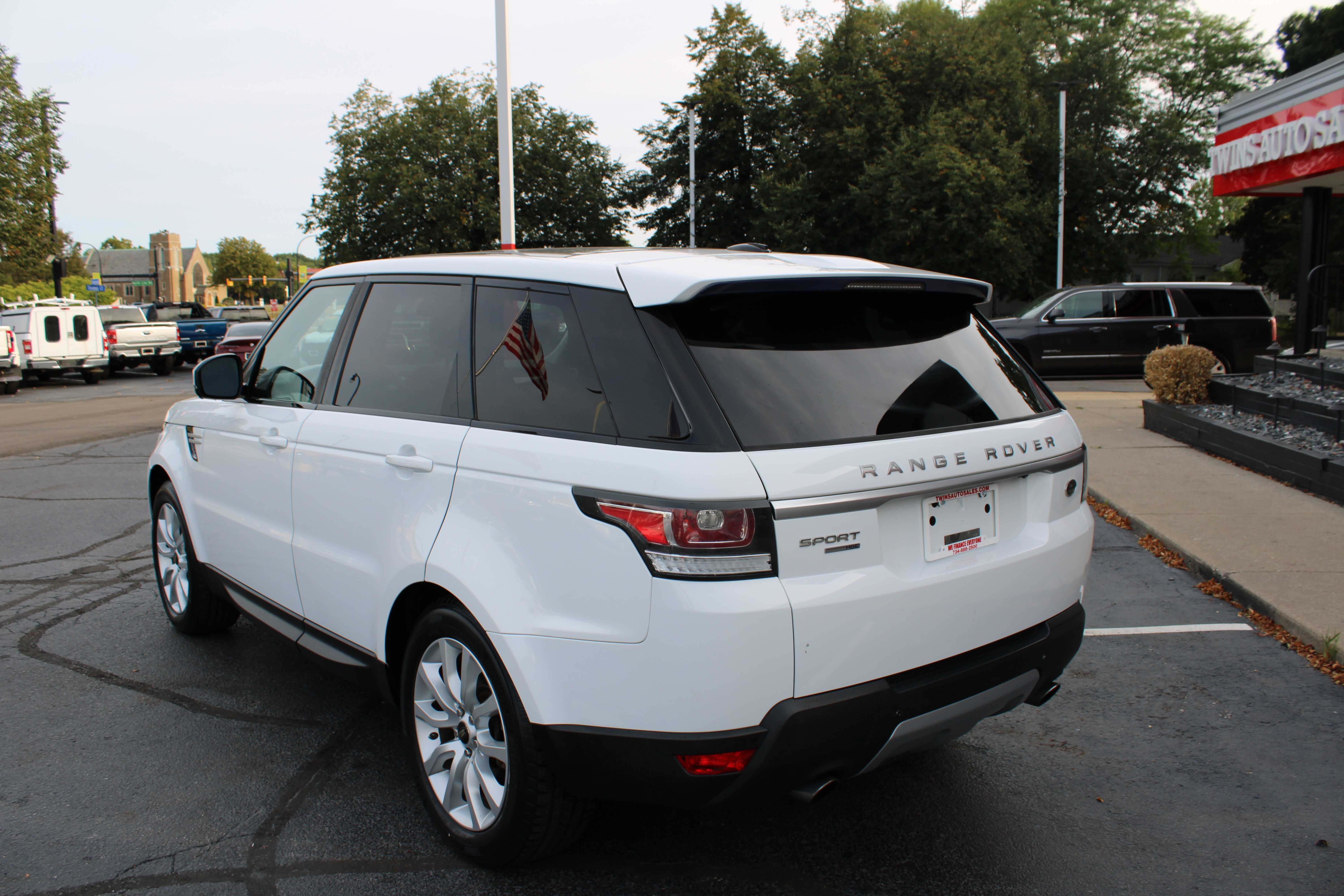 WHITE, 2014 LAND ROVER RANGE ROVER SPORT Thumnail Image 7