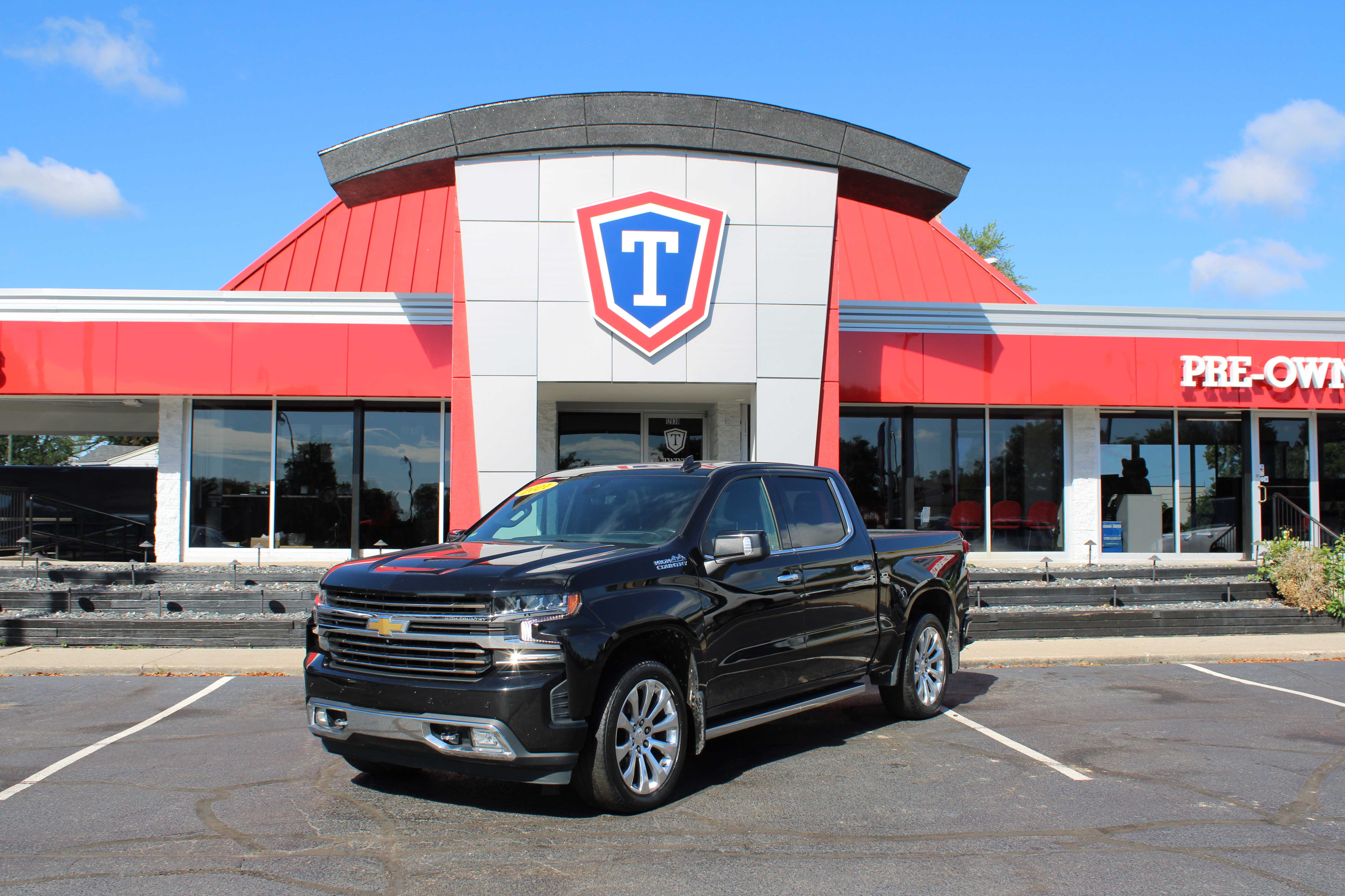 BLACK, 2021 CHEVROLET SILVERADO 1500 CREW CAB Thumnail Image 1