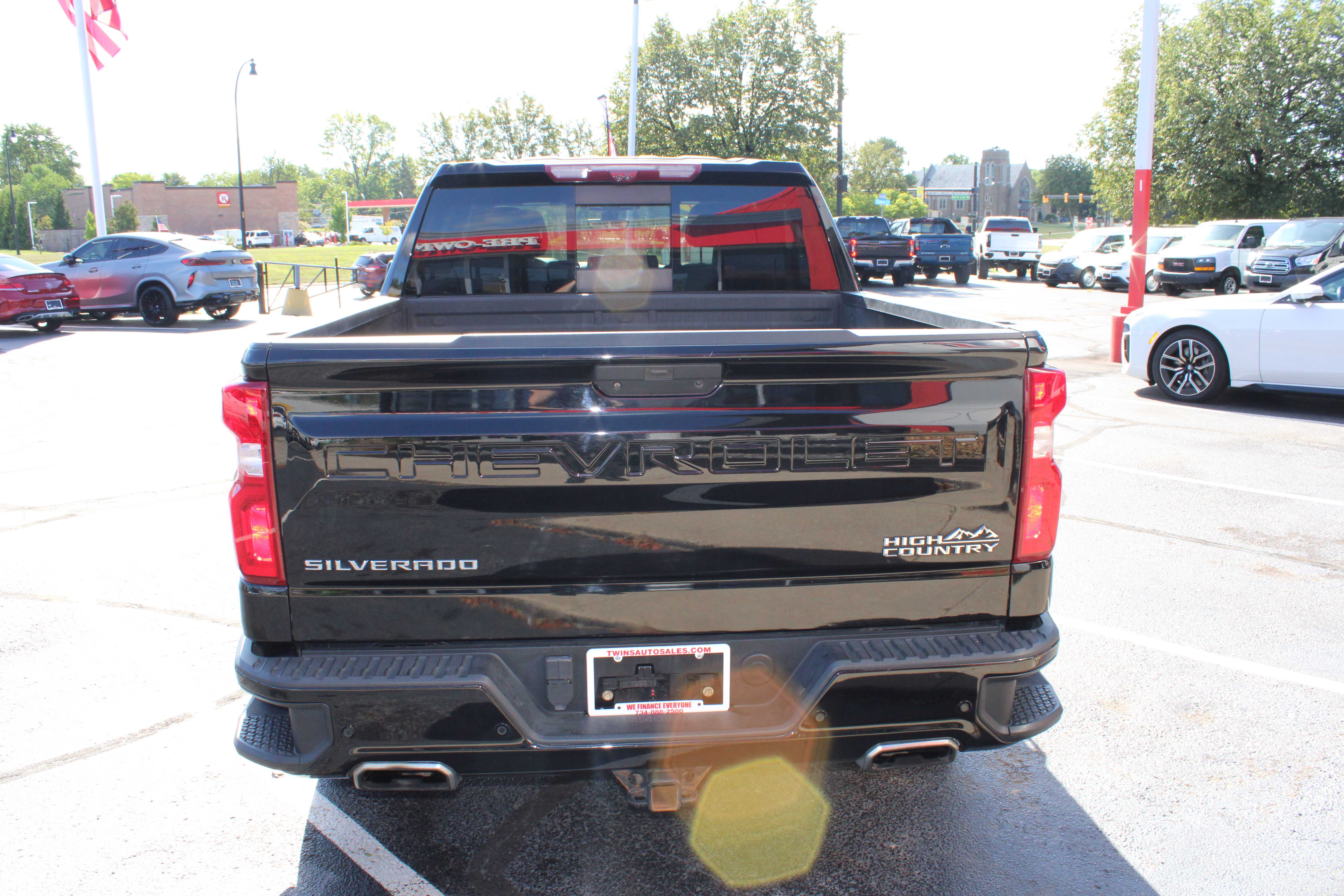 BLACK, 2021 CHEVROLET SILVERADO 1500 CREW CAB Thumnail Image 7