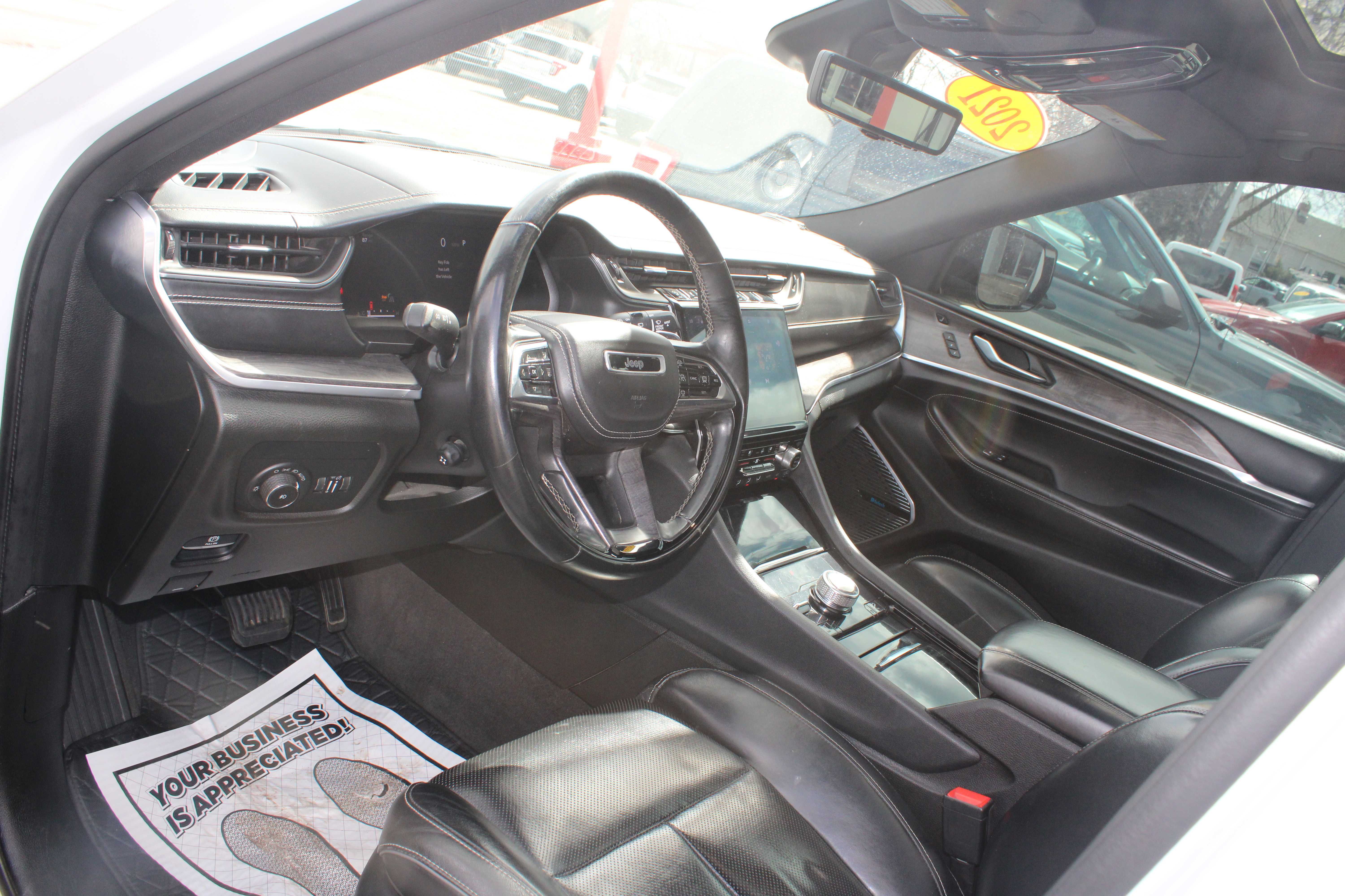 WHITE, 2021 JEEP GRAND CHEROKEE L Thumnail Image 12