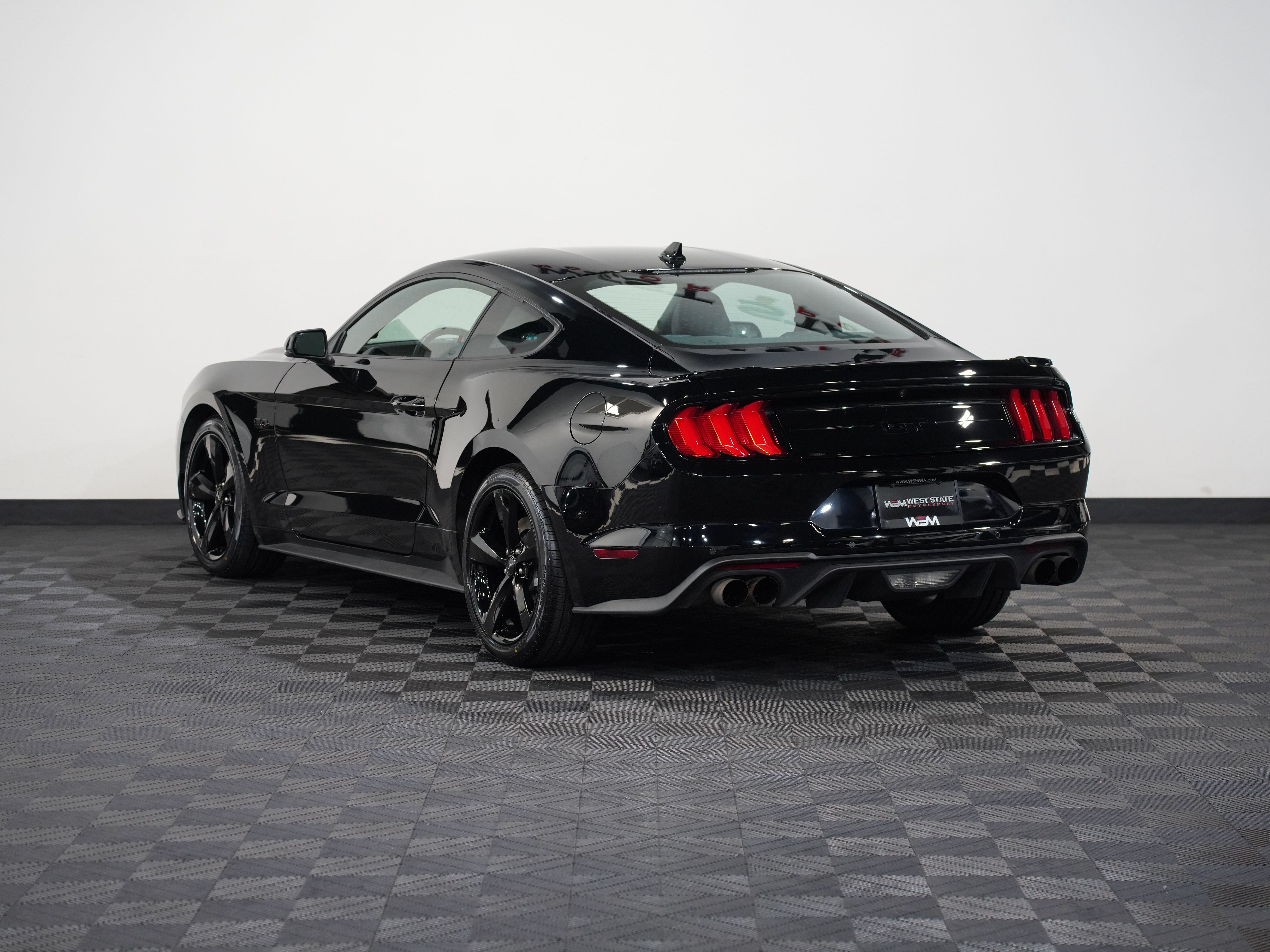 BLACK, 2021 FORD MUSTANG Thumnail Image 8