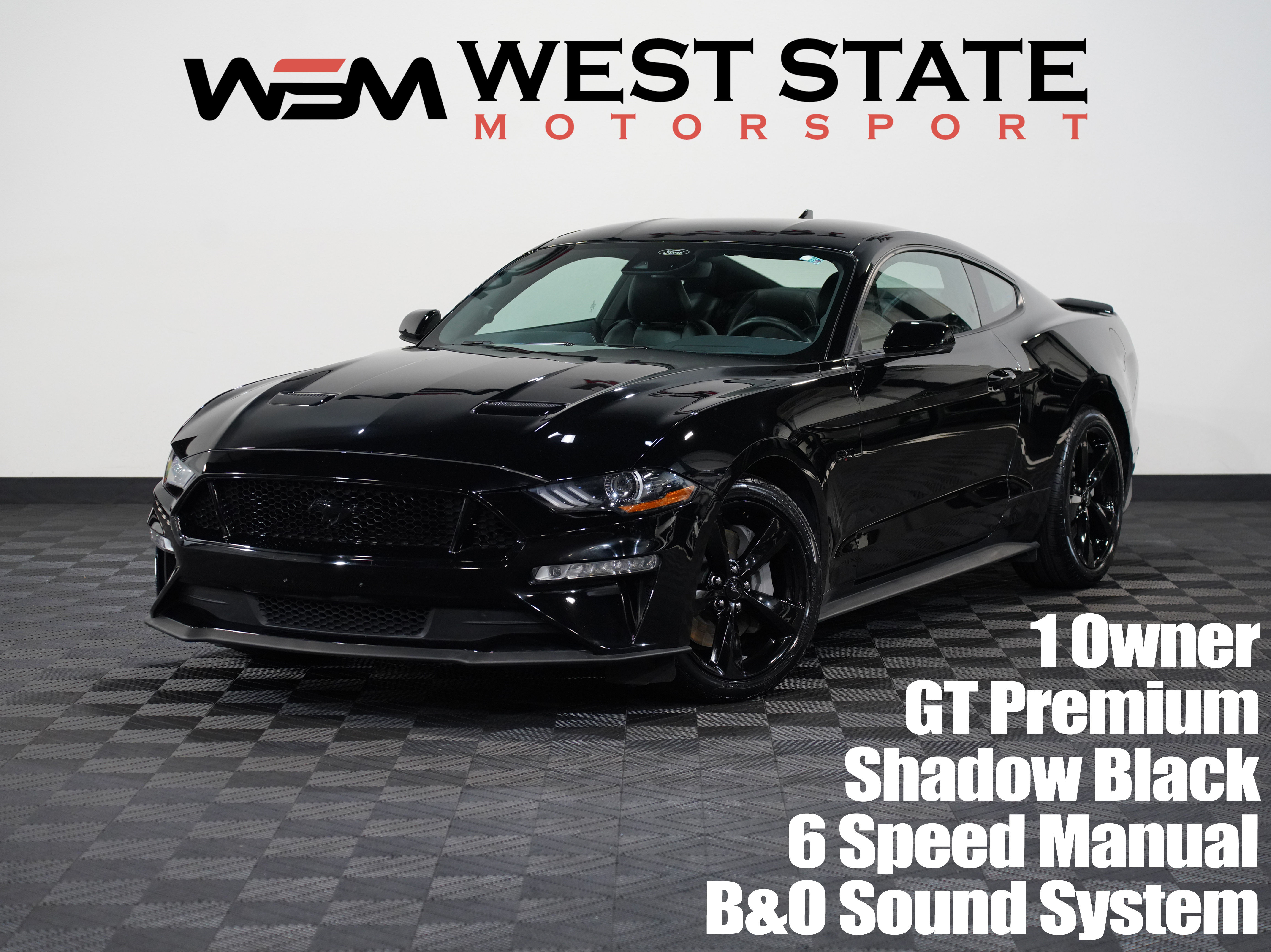 BLACK, 2021 FORD MUSTANG Image 