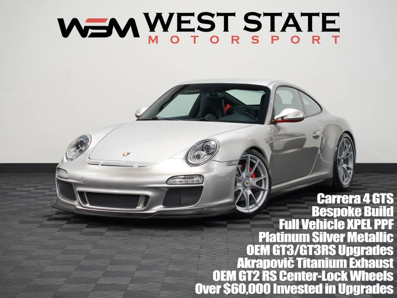 PLATINUM SILVER METALLIC, 2012 PORSCHE 911 Image 