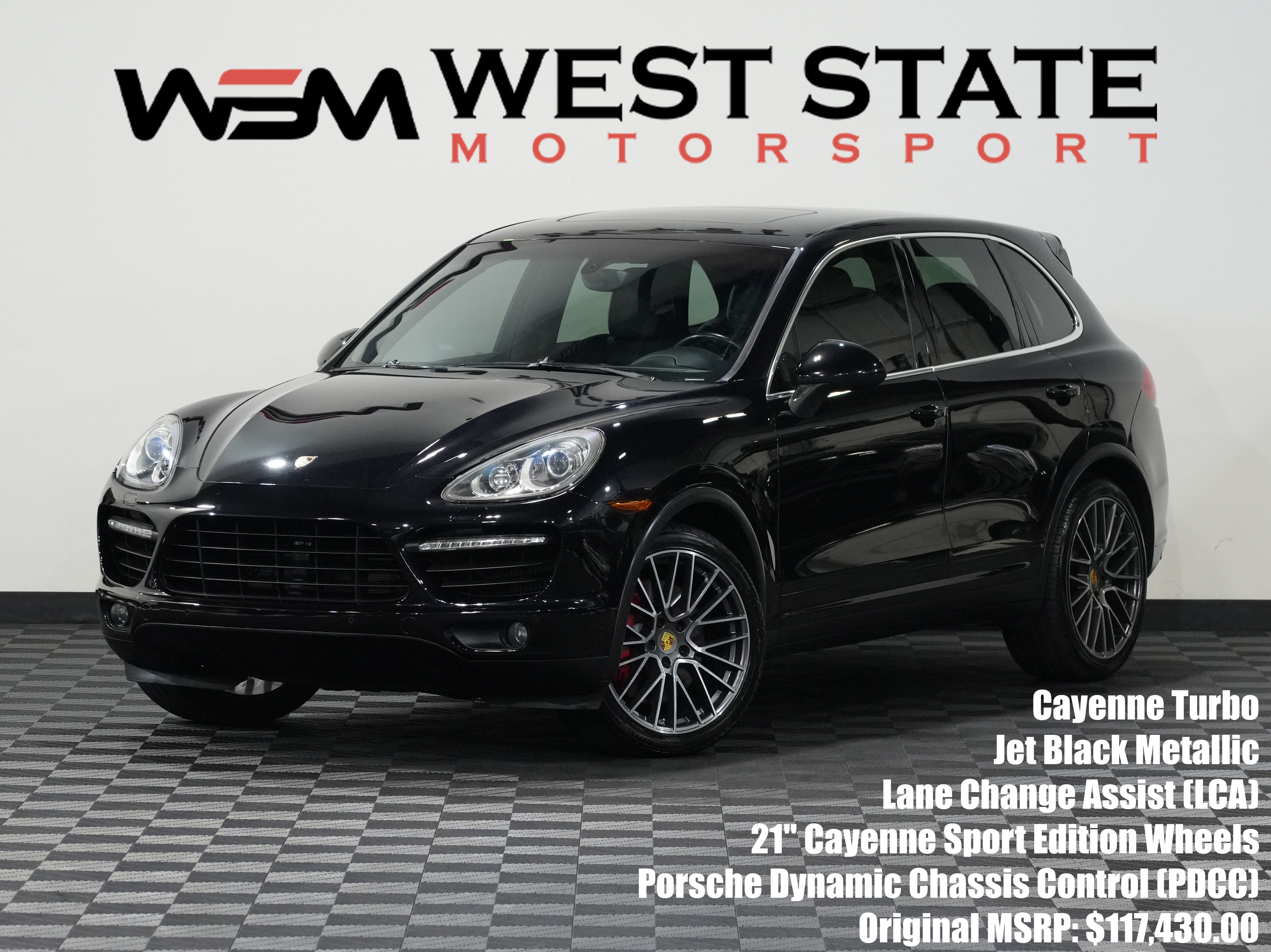 BLACK, 2011 PORSCHE CAYENNE Image 