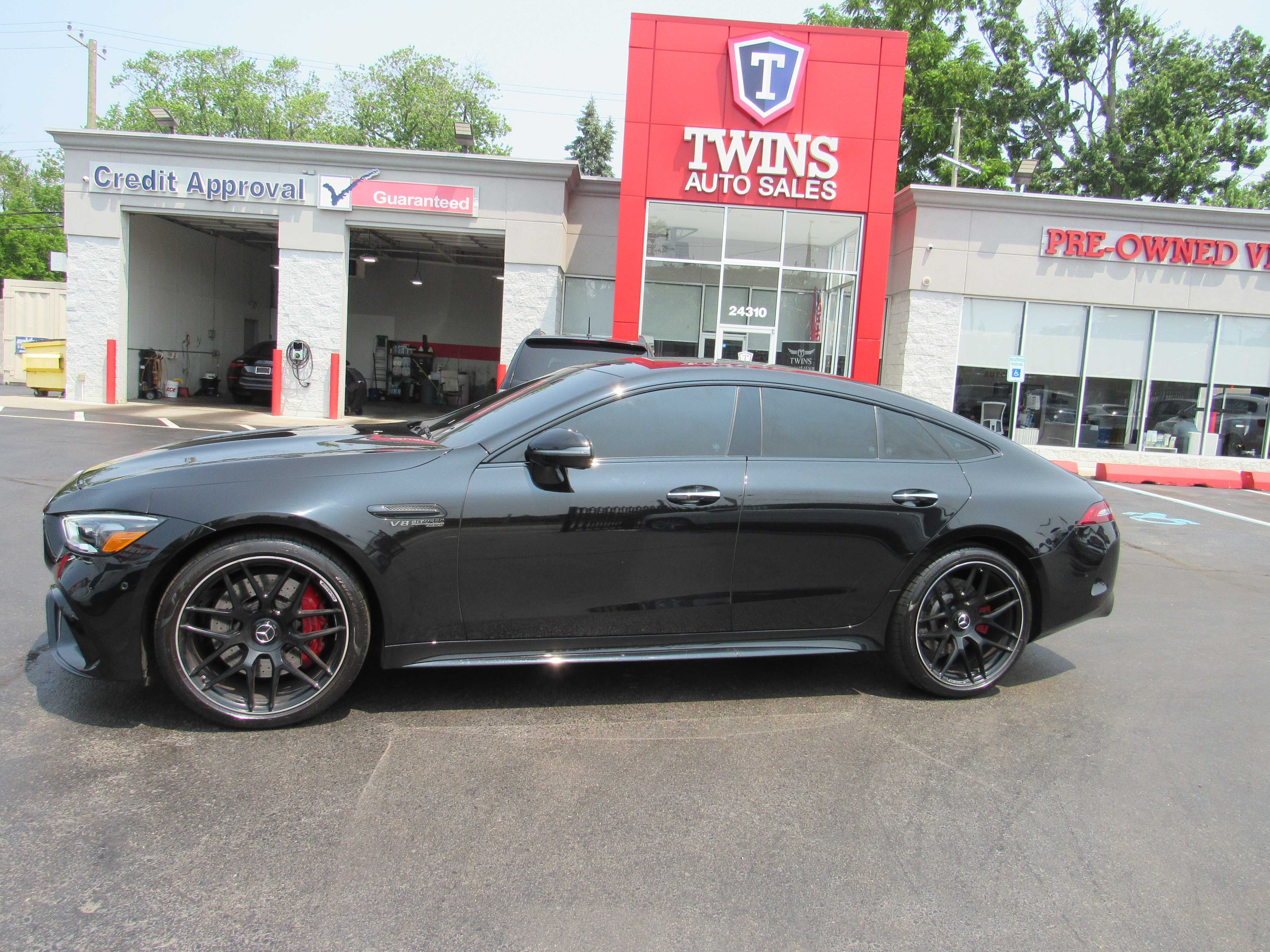 BLACK, 2019 MERCEDES-BENZ MERCEDES-AMG GT Thumnail Image 1