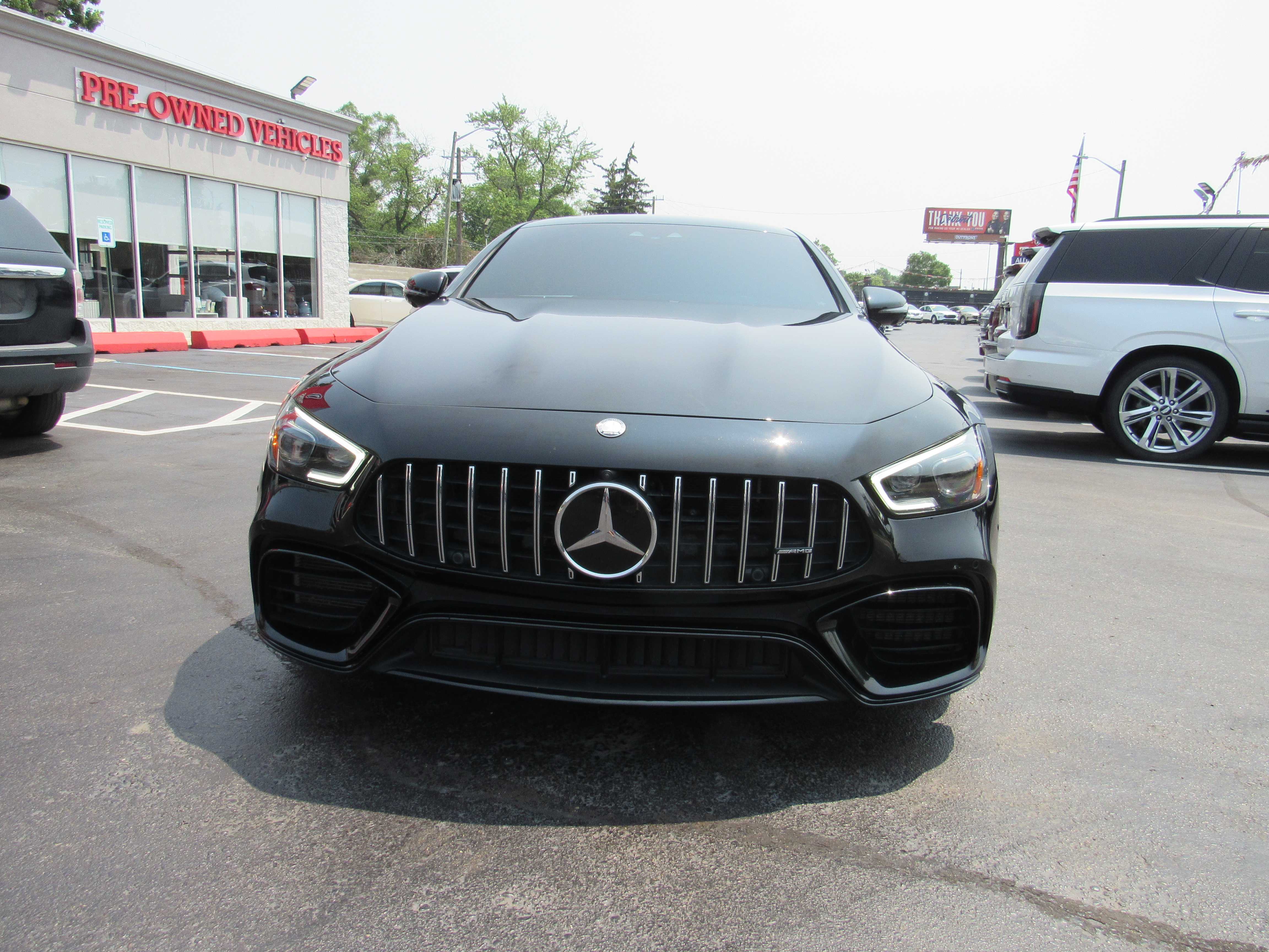 BLACK, 2019 MERCEDES-BENZ MERCEDES-AMG GT Thumnail Image 3