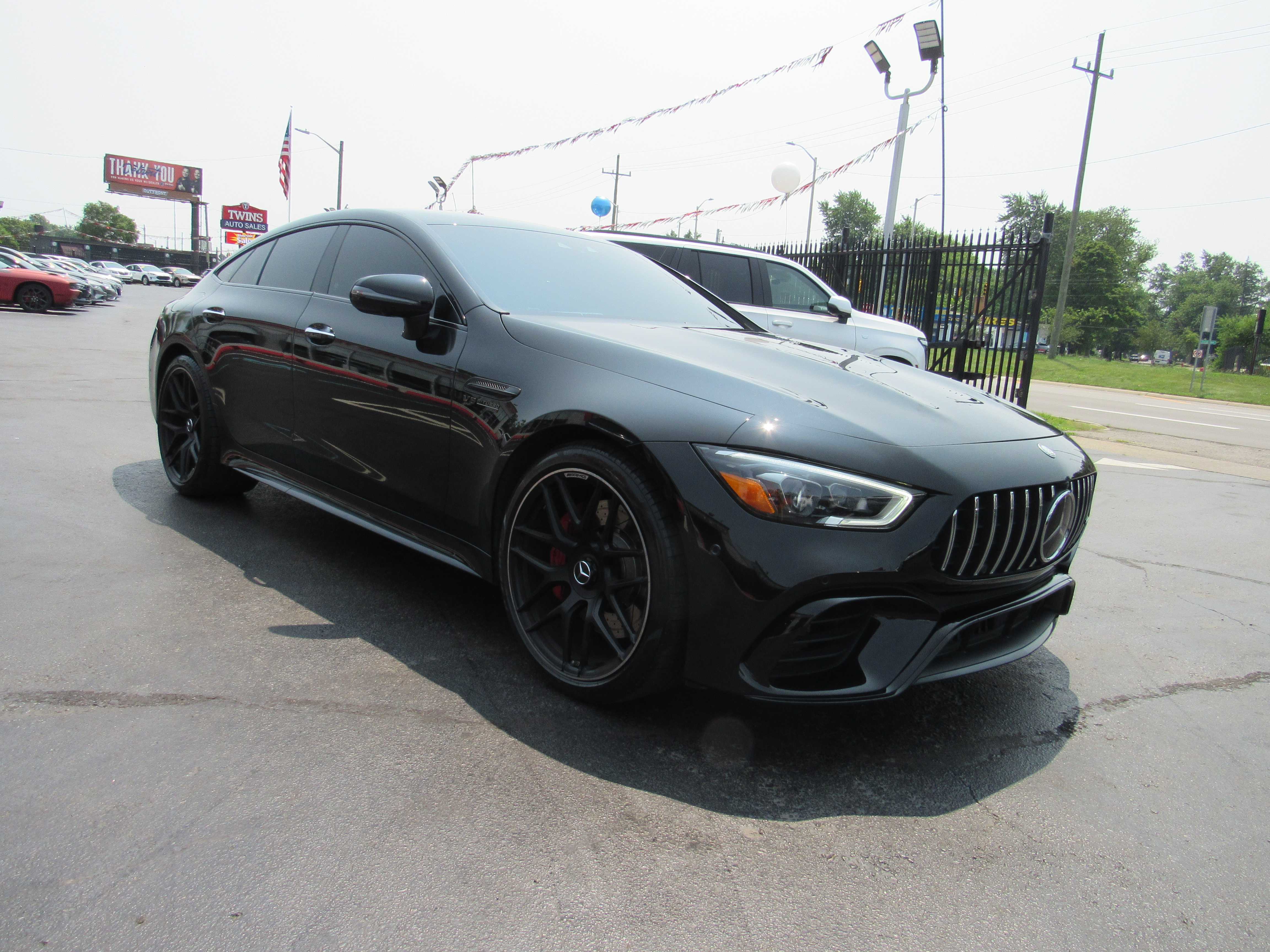 BLACK, 2019 MERCEDES-BENZ MERCEDES-AMG GT Thumnail Image 4