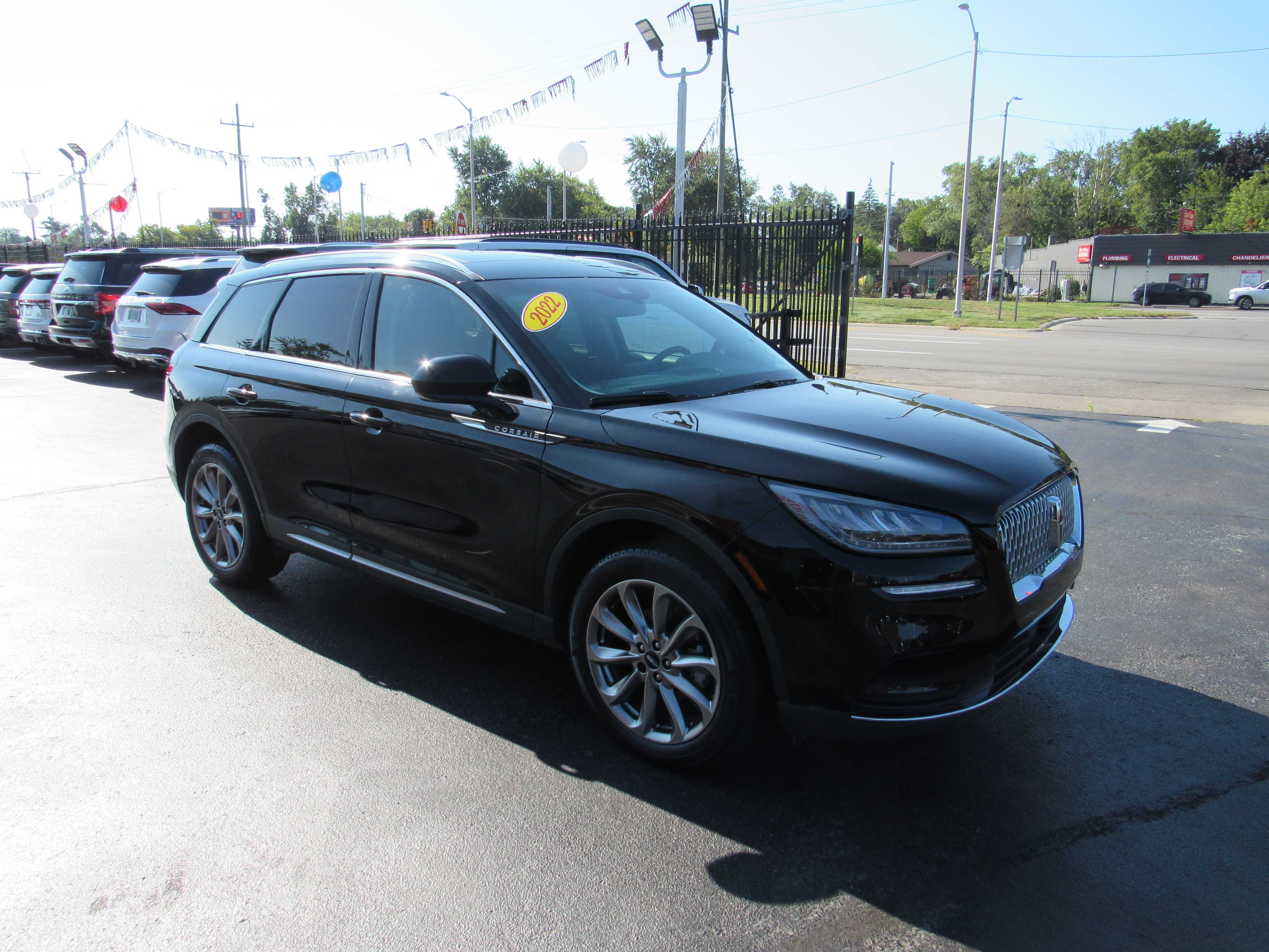 BLACK, 2022 LINCOLN CORSAIR Thumnail Image 4