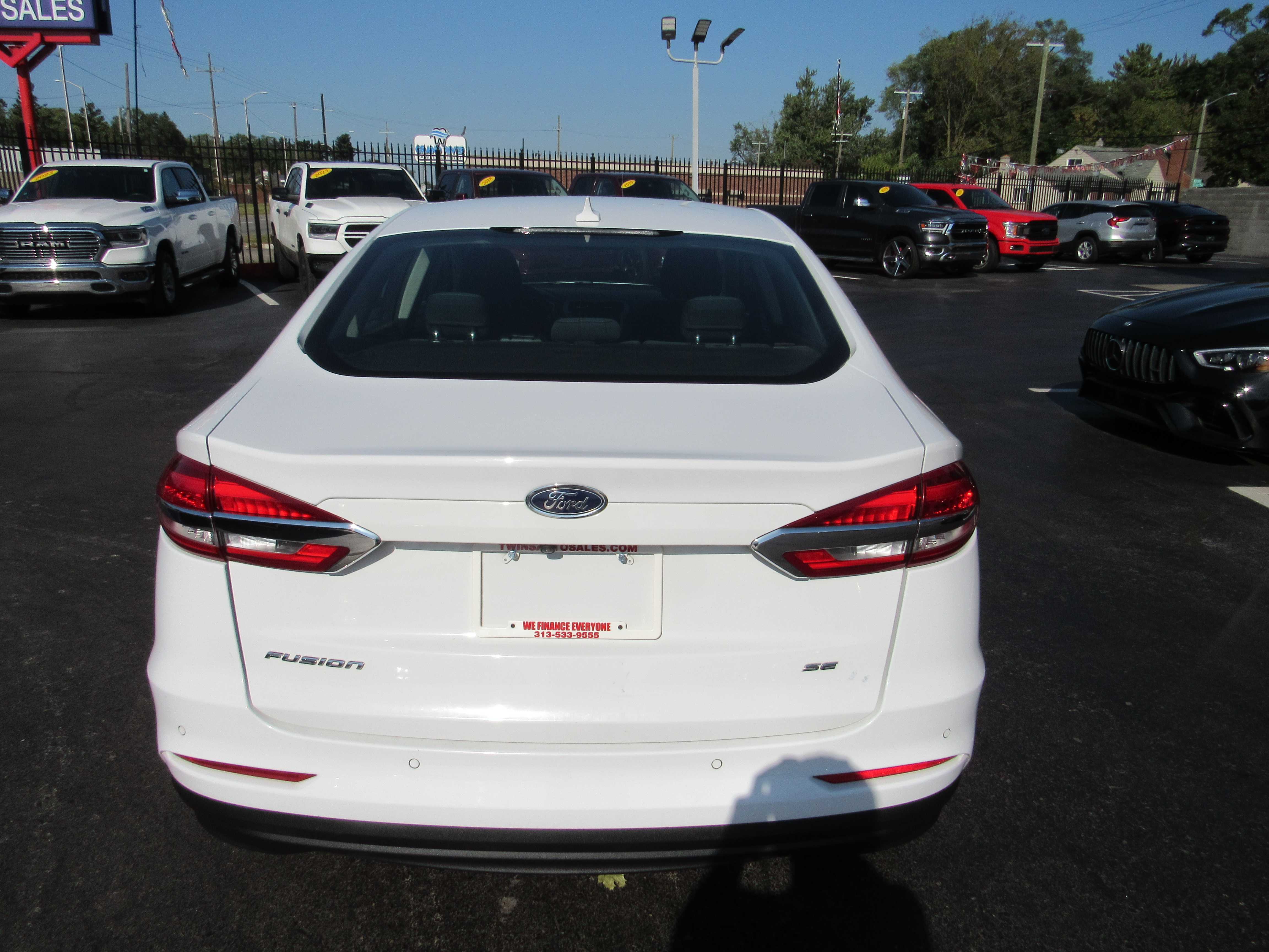 WHITE, 2019 FORD FUSION Thumnail Image 7
