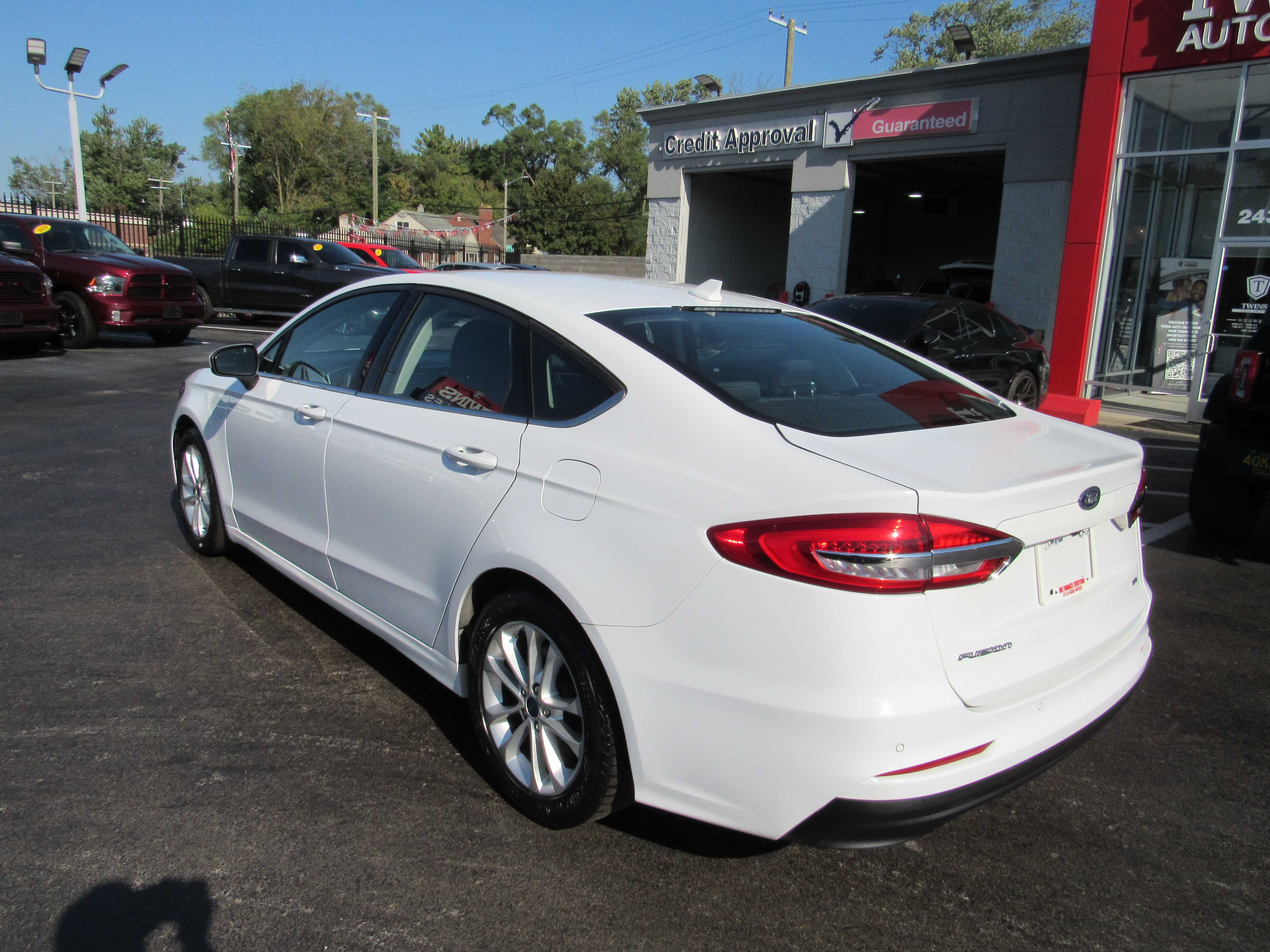WHITE, 2019 FORD FUSION Thumnail Image 8