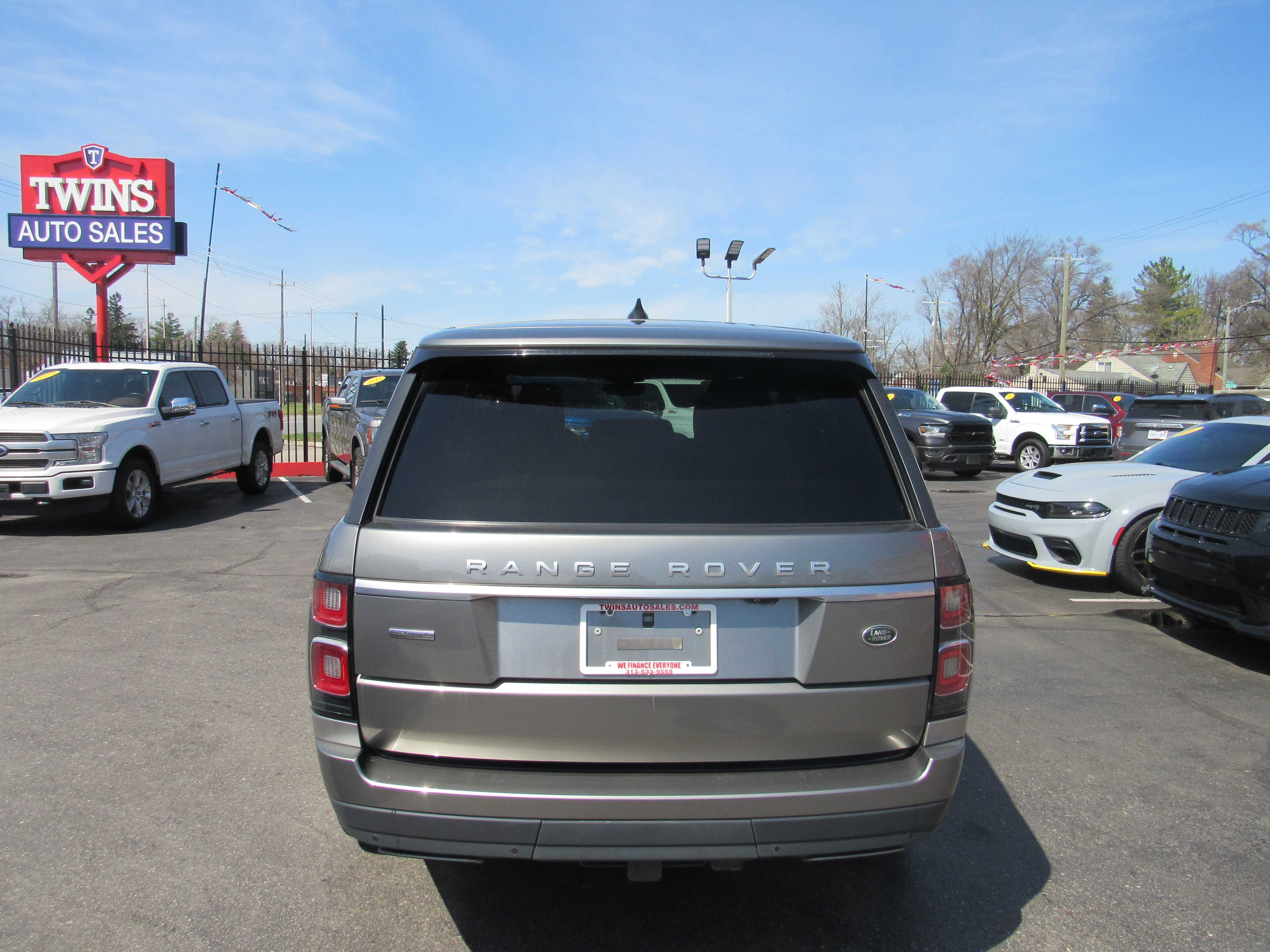 GREY, 2018 LAND ROVER RANGE ROVER Thumnail Image 3