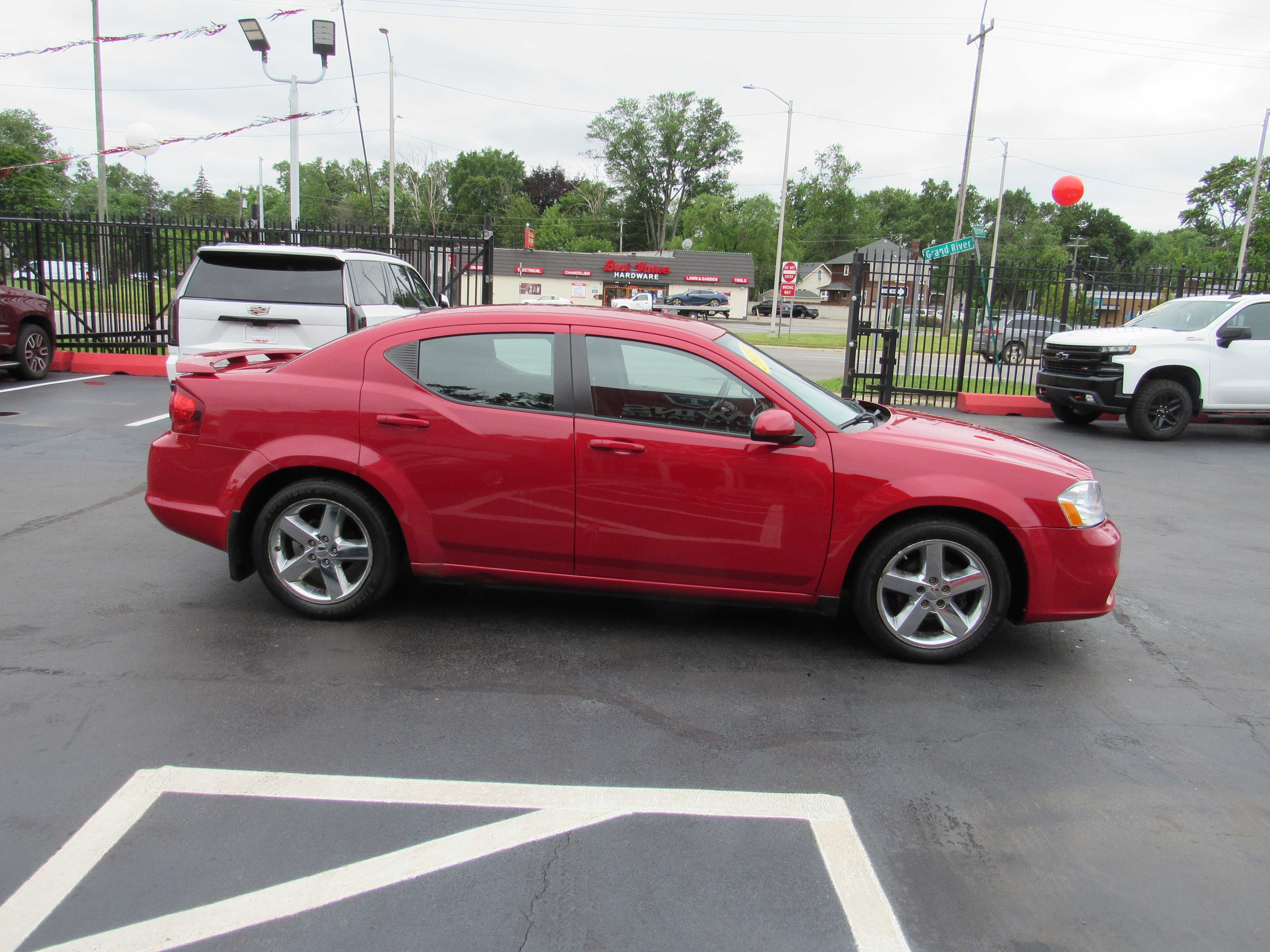RED, 2013 DODGE AVENGER Thumnail Image 5