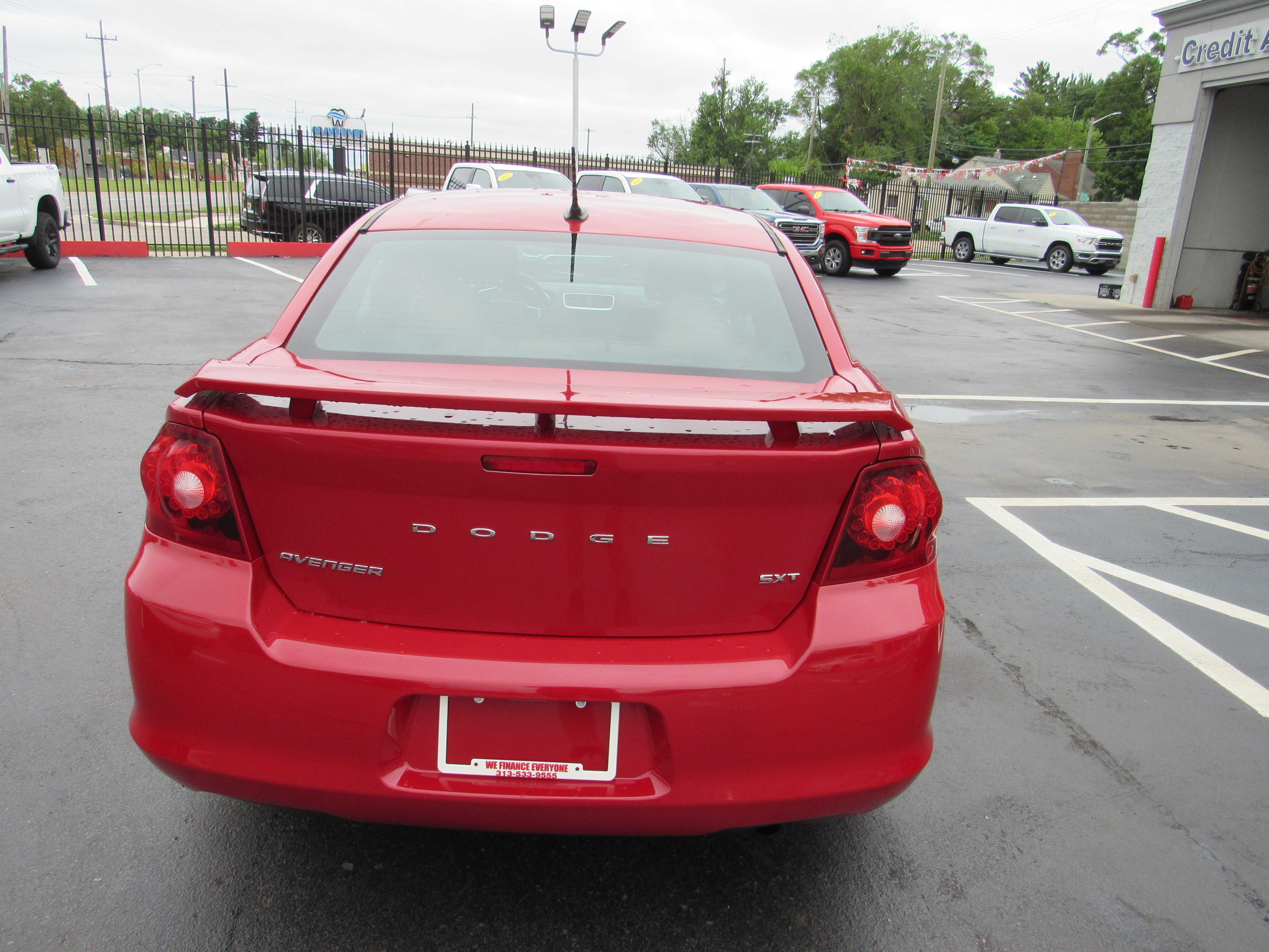 RED, 2013 DODGE AVENGER Thumnail Image 7