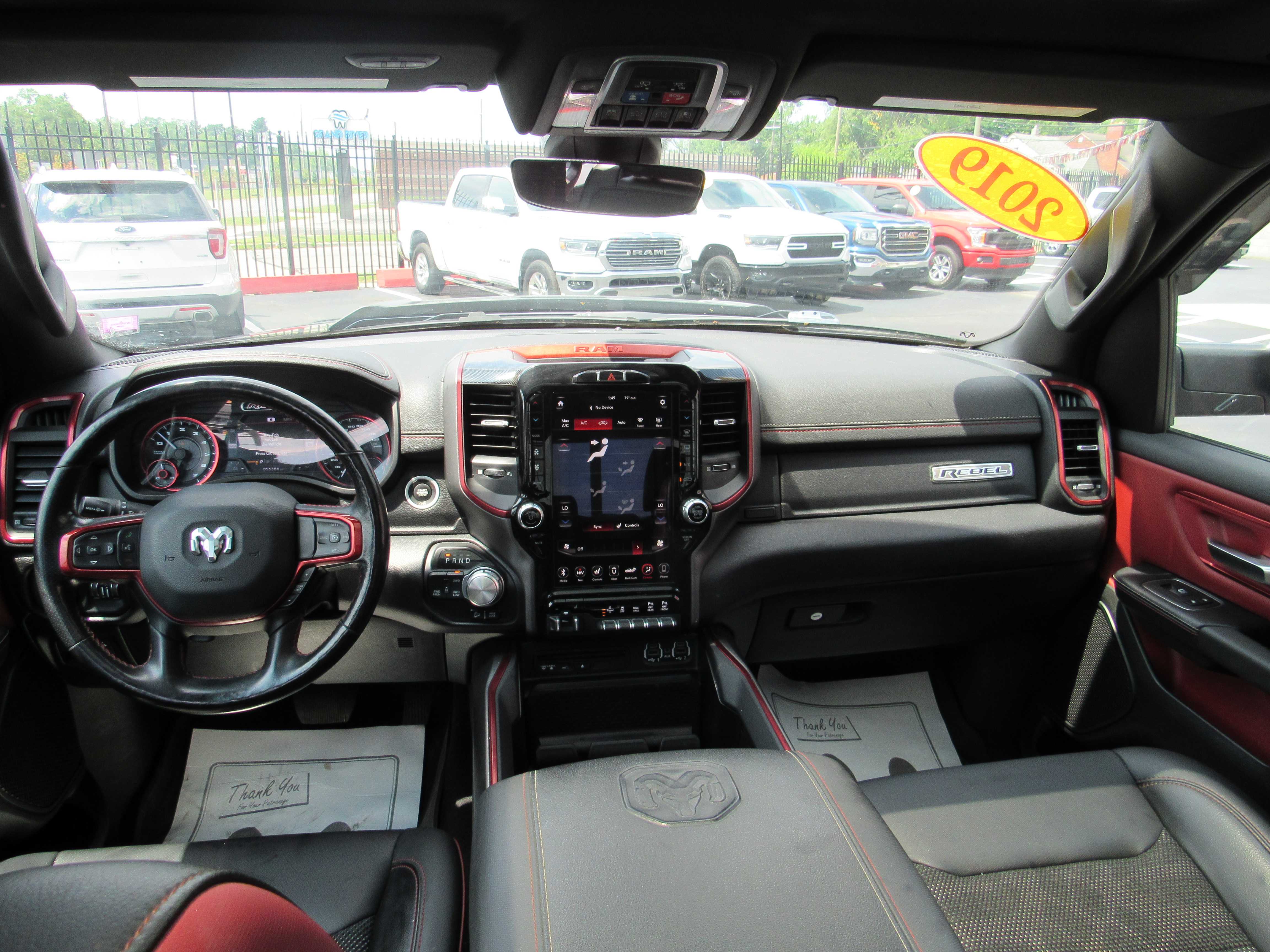 GREY, 2019 RAM 1500 CREW CAB Thumnail Image 13
