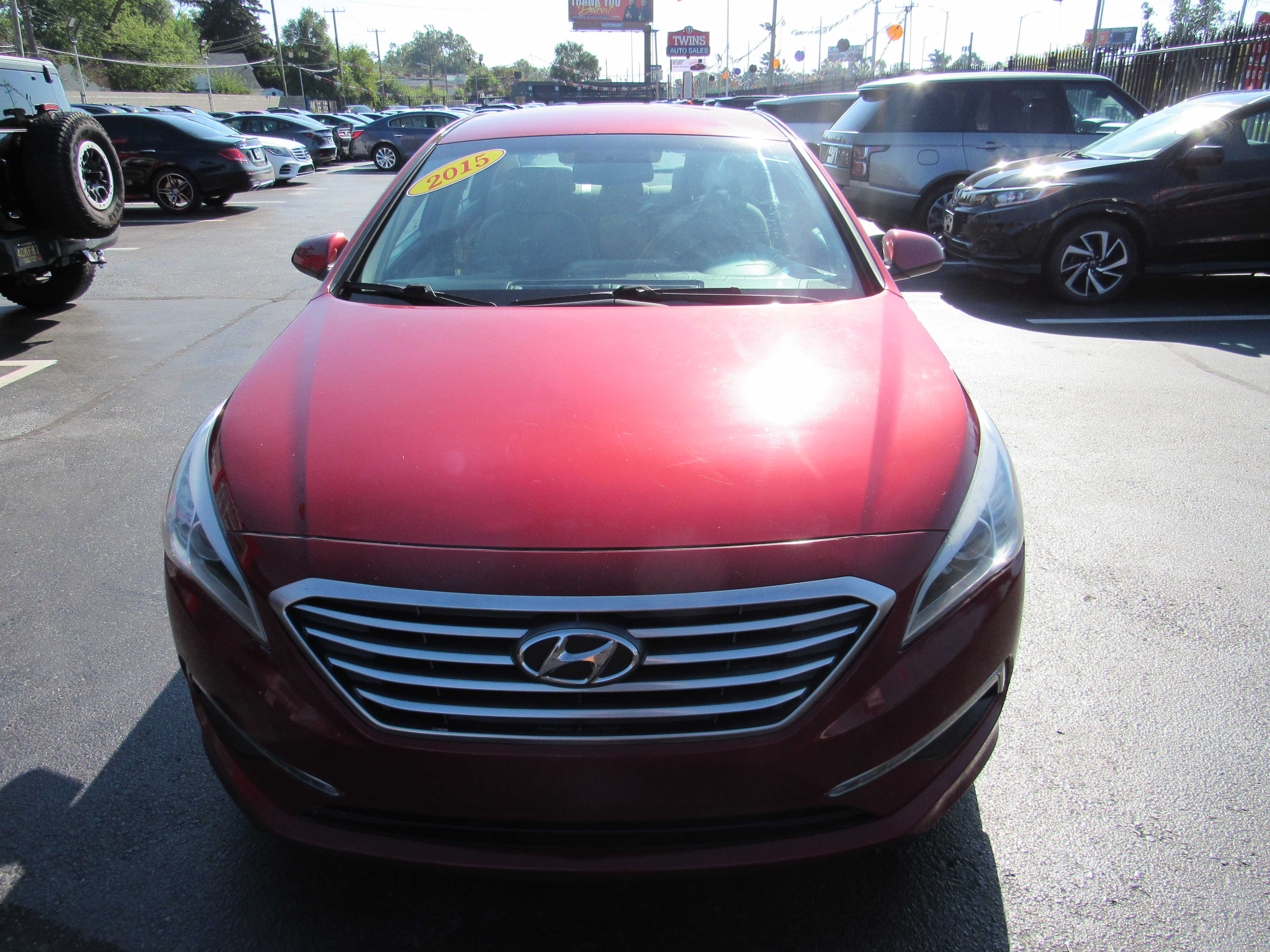 RED, 2015 HYUNDAI SONATA Thumnail Image 3