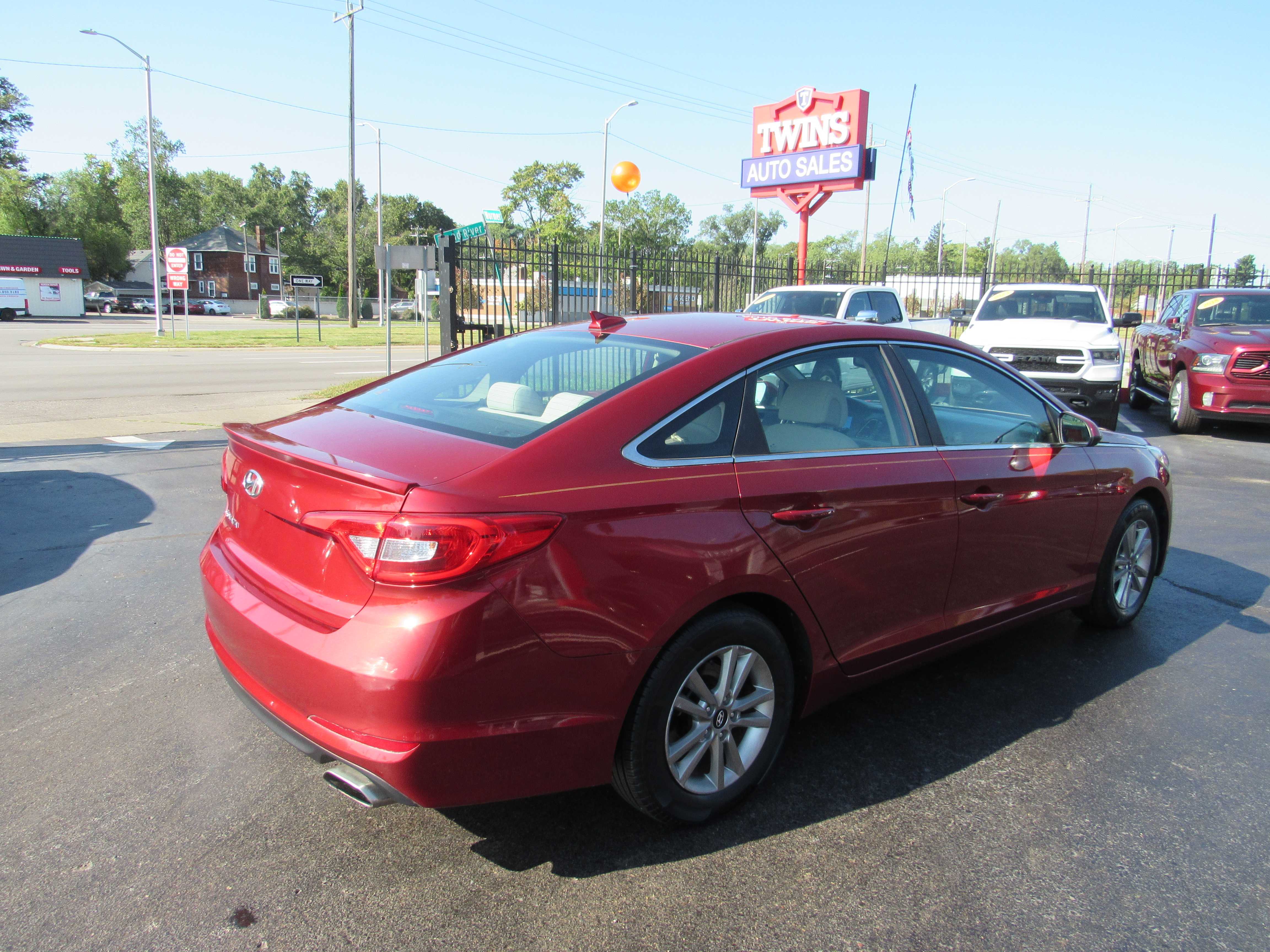 RED, 2015 HYUNDAI SONATA Thumnail Image 6
