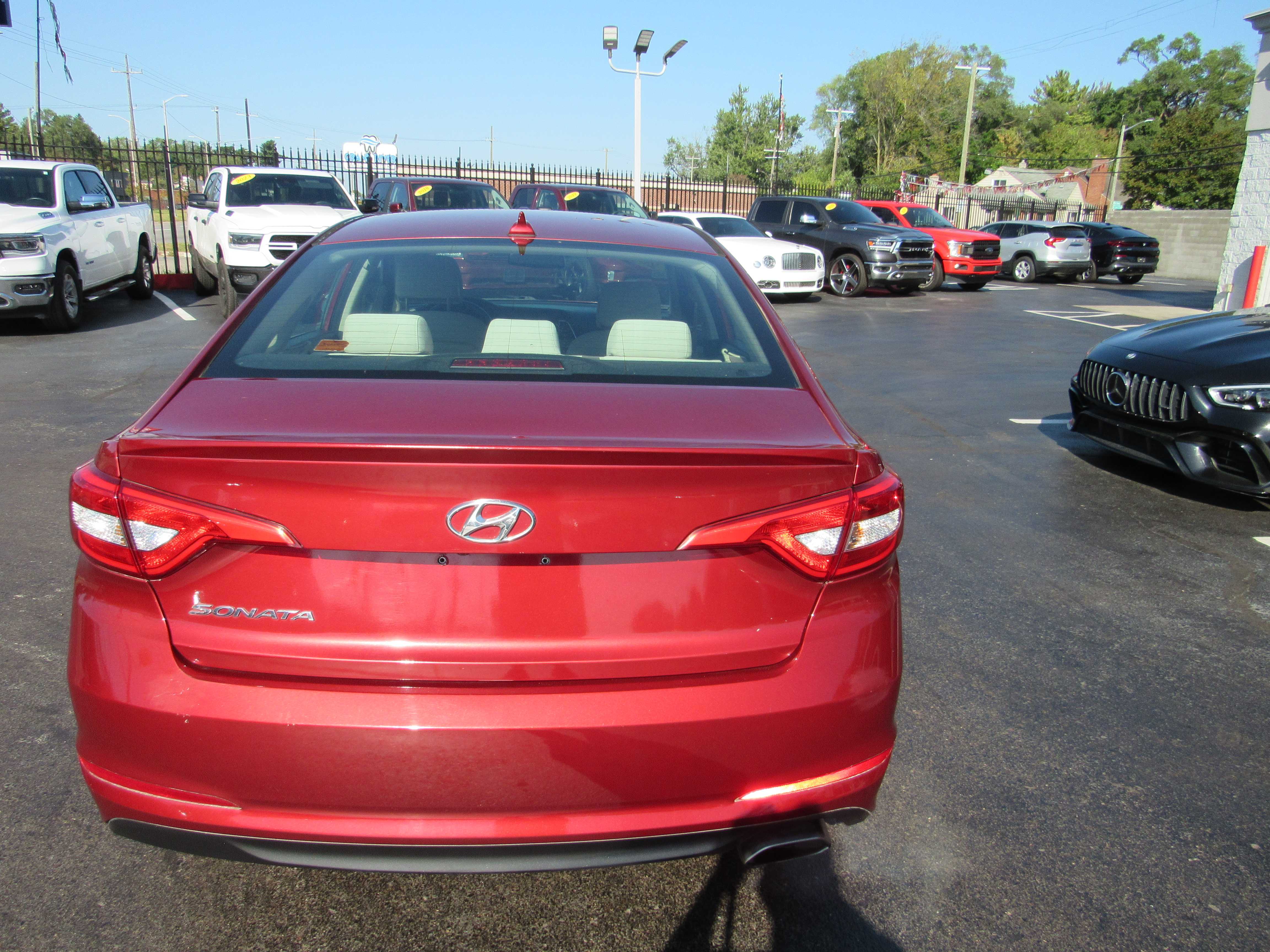 RED, 2015 HYUNDAI SONATA Thumnail Image 7