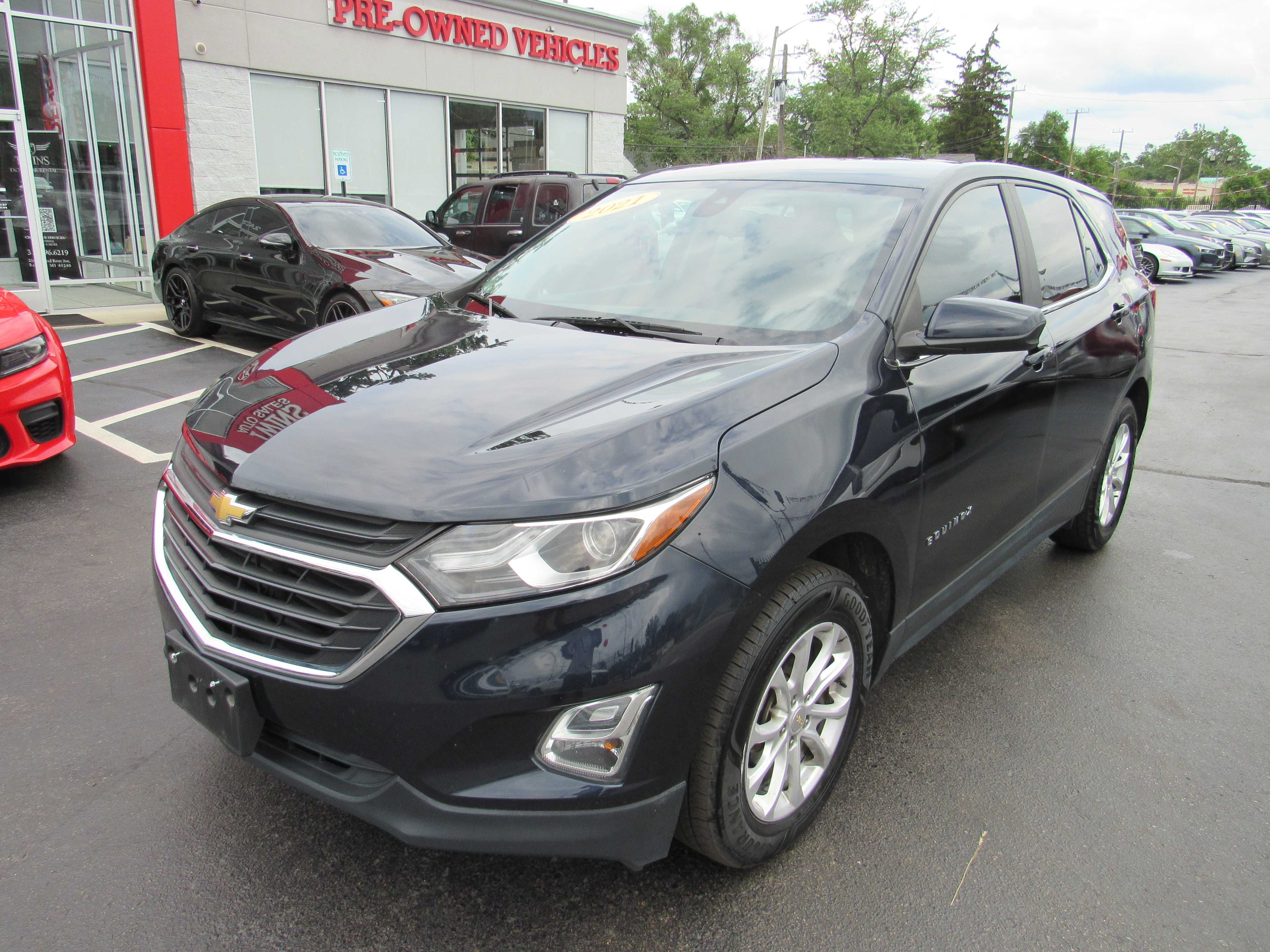 BLUE, 2021 CHEVROLET EQUINOX Thumnail Image 2