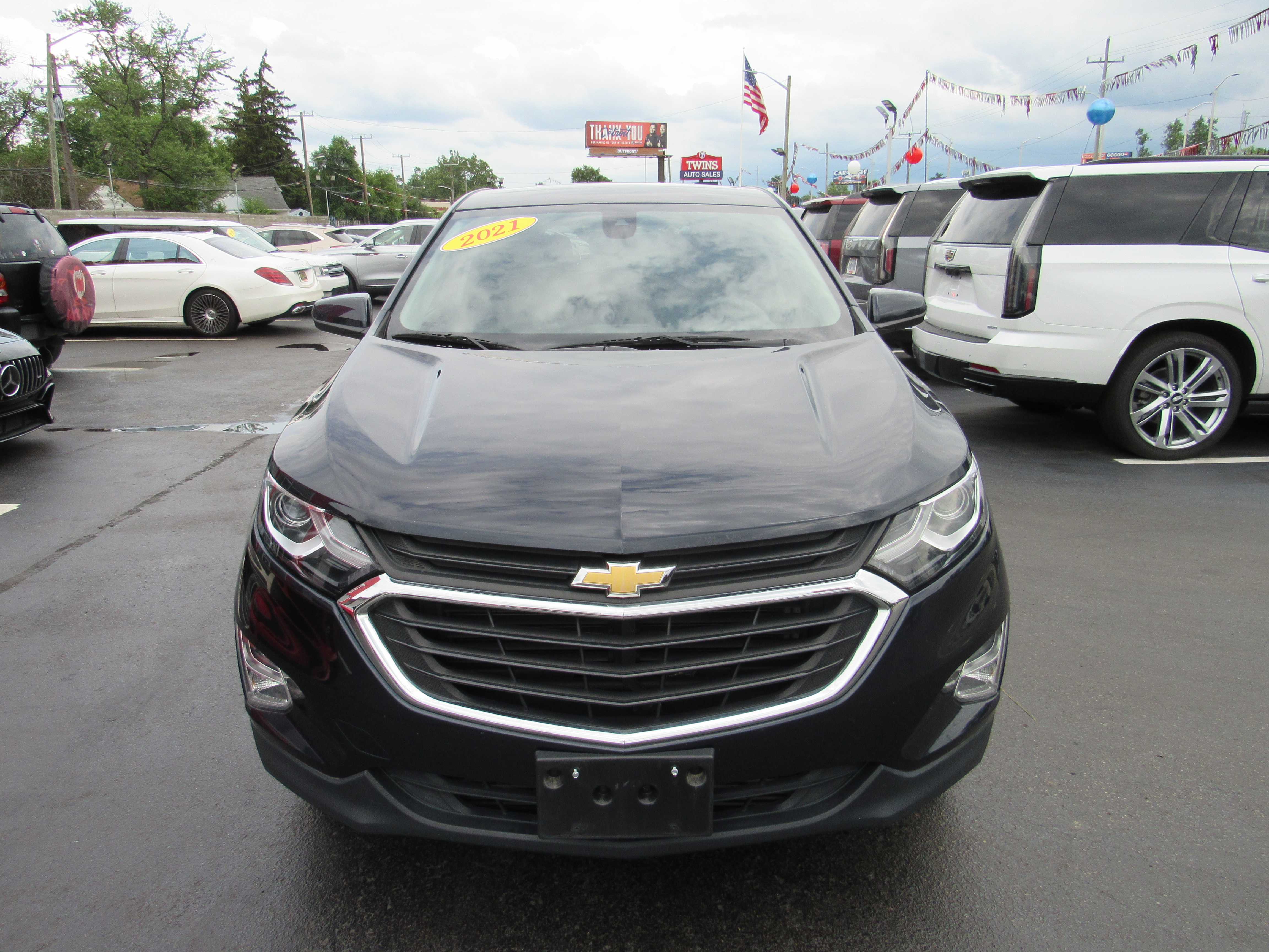 BLUE, 2021 CHEVROLET EQUINOX Thumnail Image 3