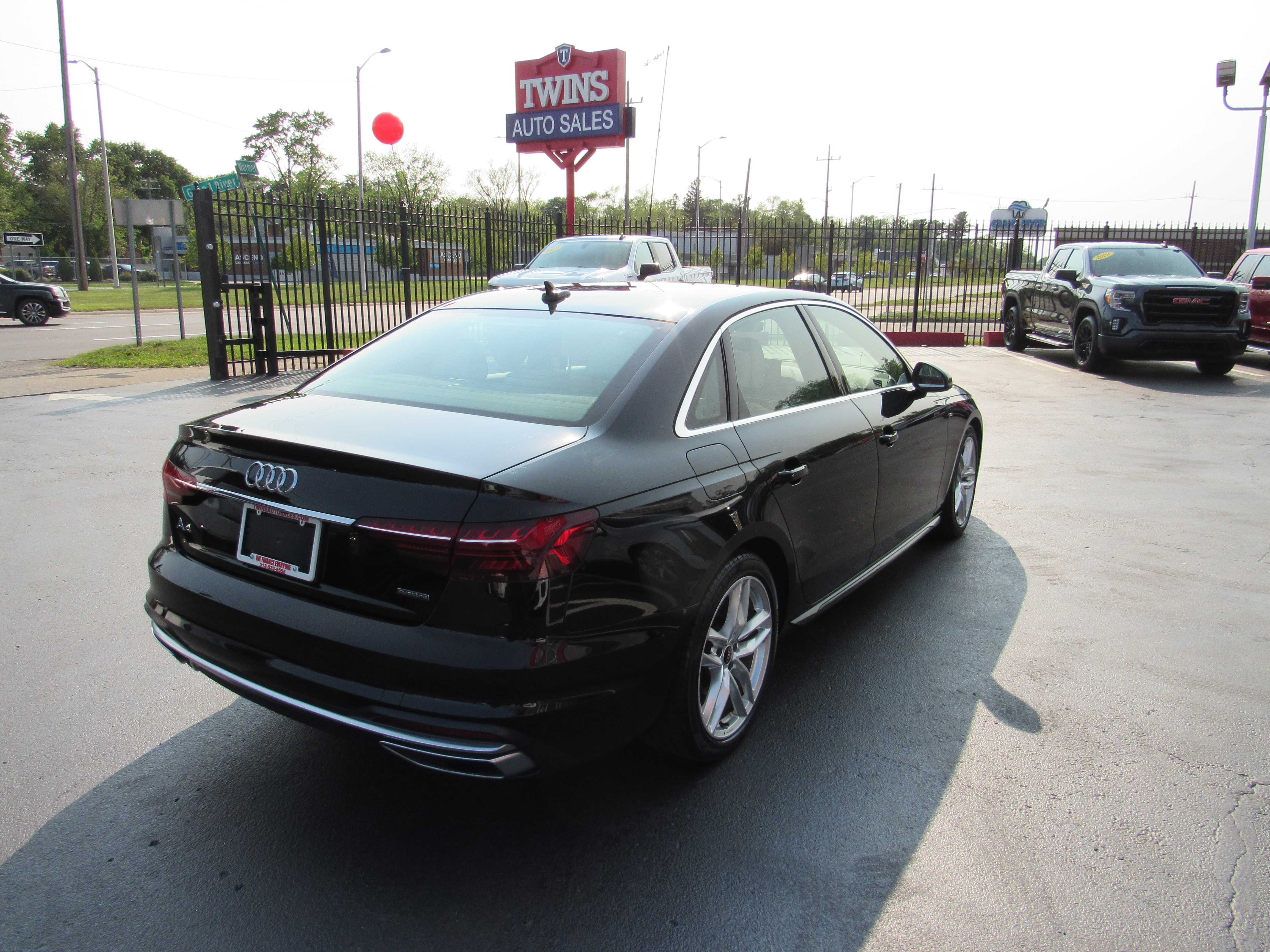 BLACK, 2022 AUDI A4 Thumnail Image 6