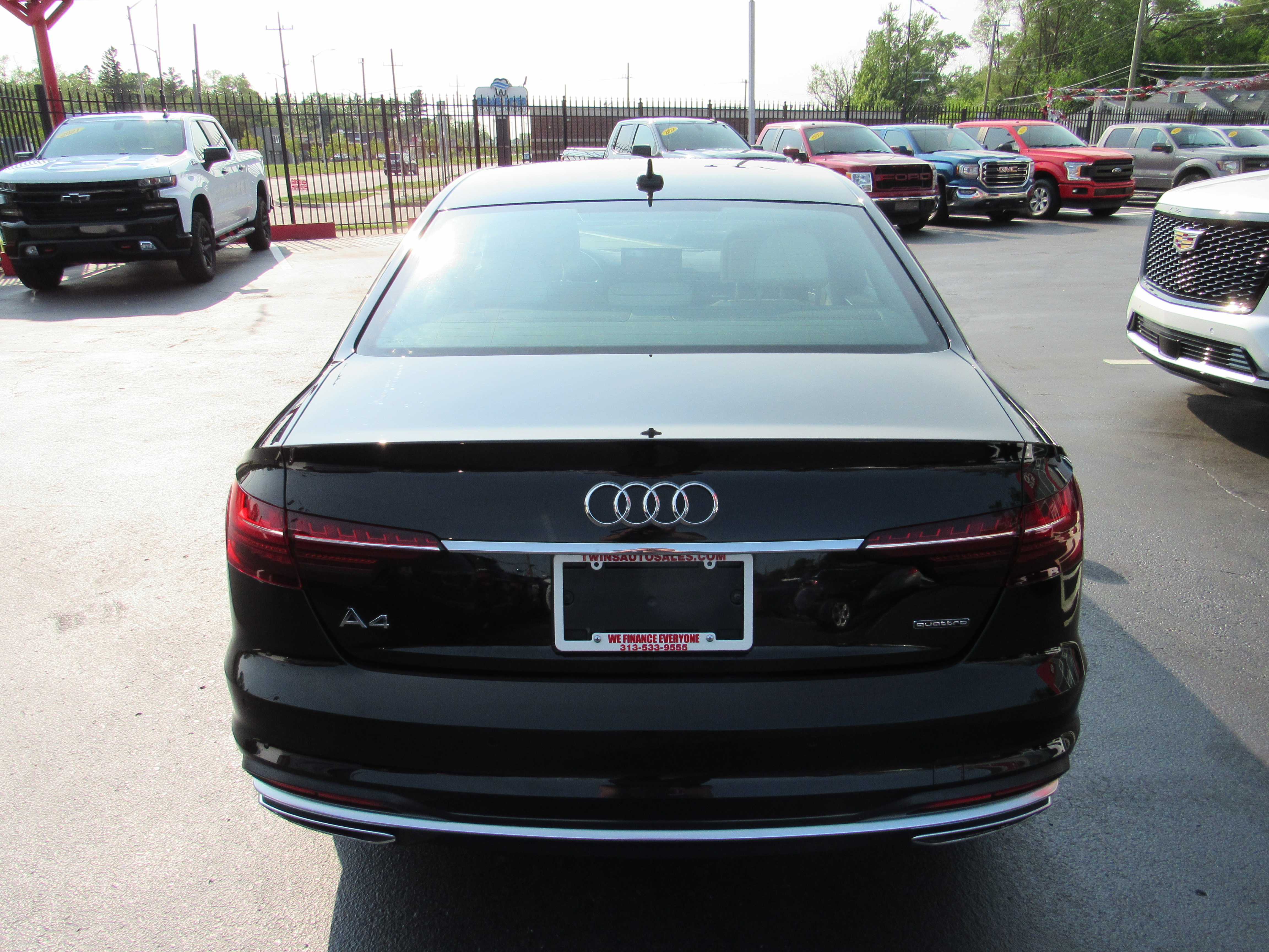 BLACK, 2022 AUDI A4 Thumnail Image 7