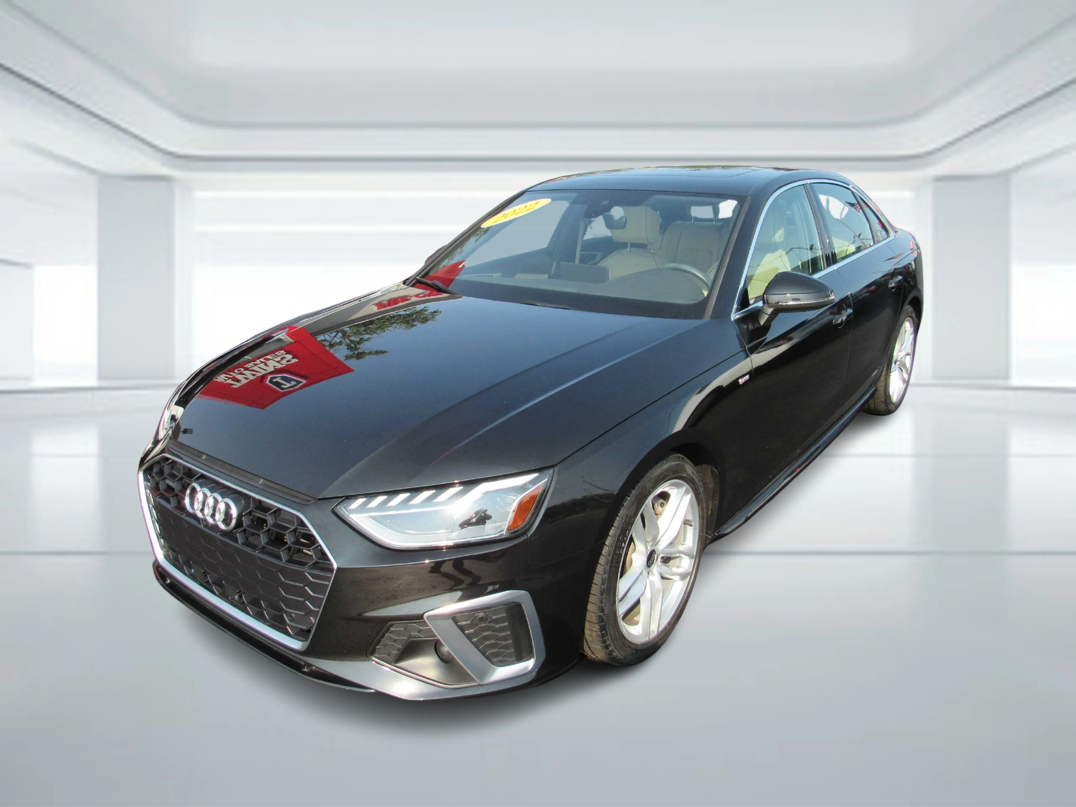 BLACK, 2022 AUDI A4 Thumnail Image 2