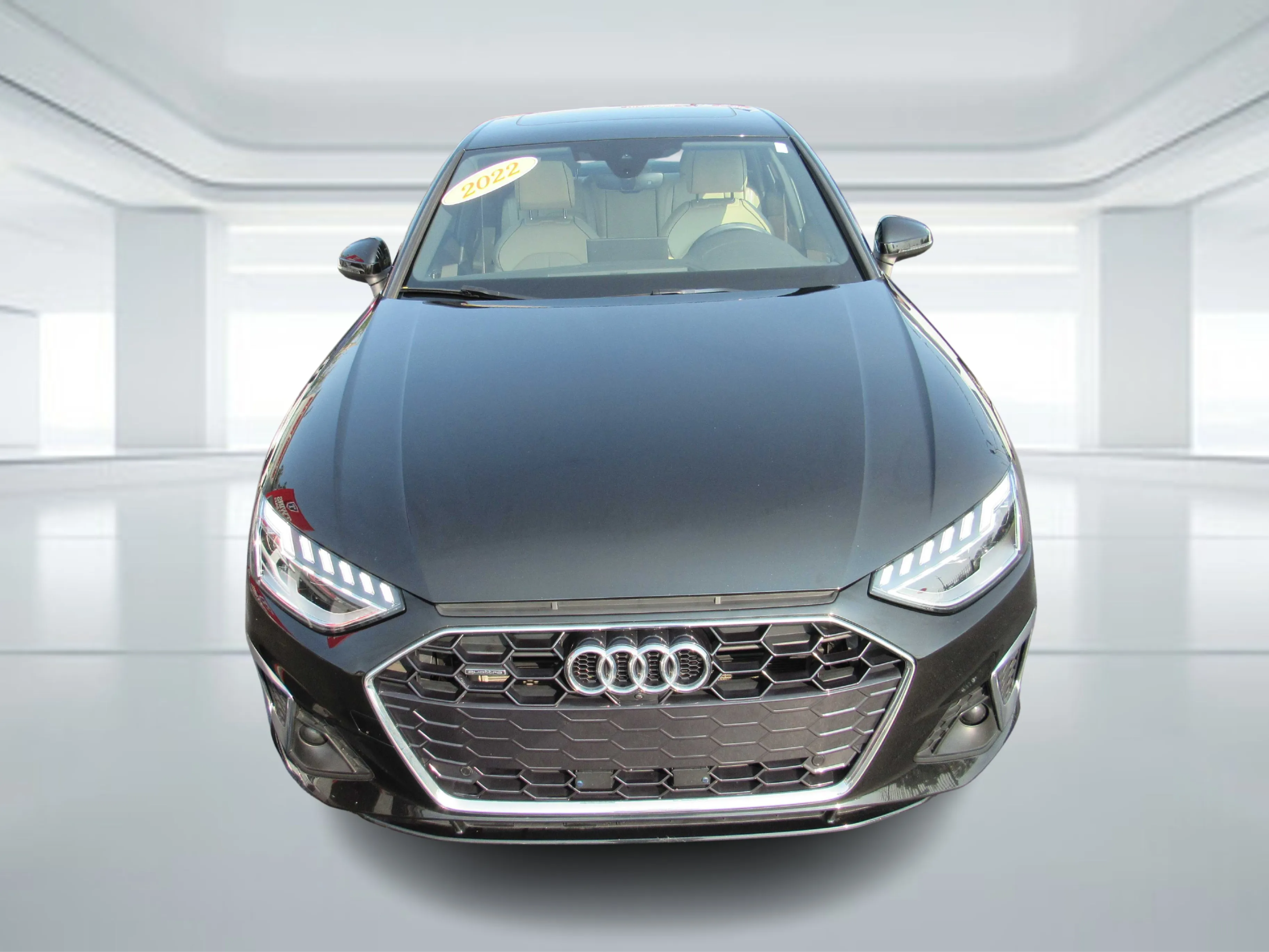 BLACK, 2022 AUDI A4 Thumnail Image 3