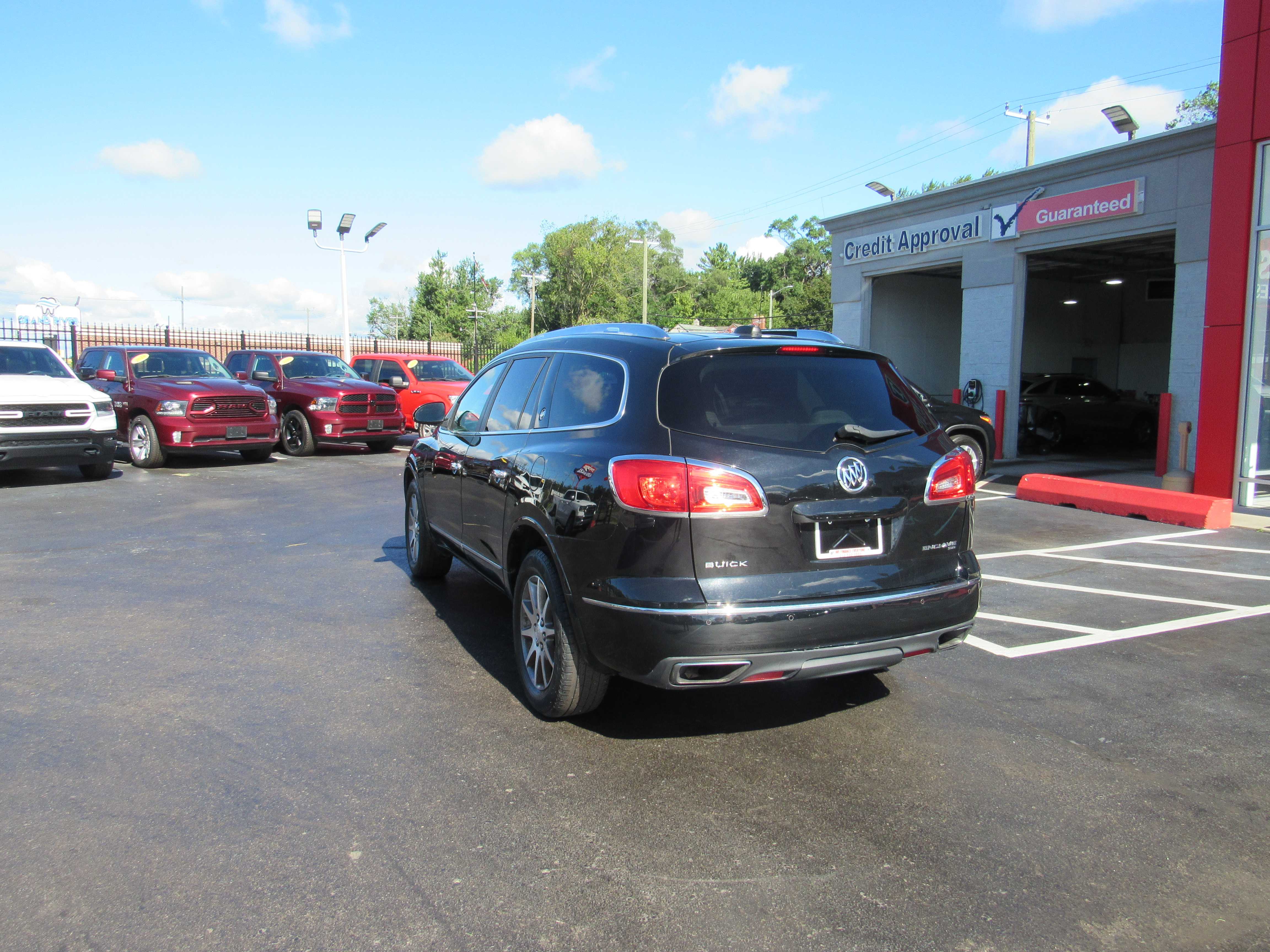 BLACK, 2017 BUICK ENCLAVE Thumnail Image 3