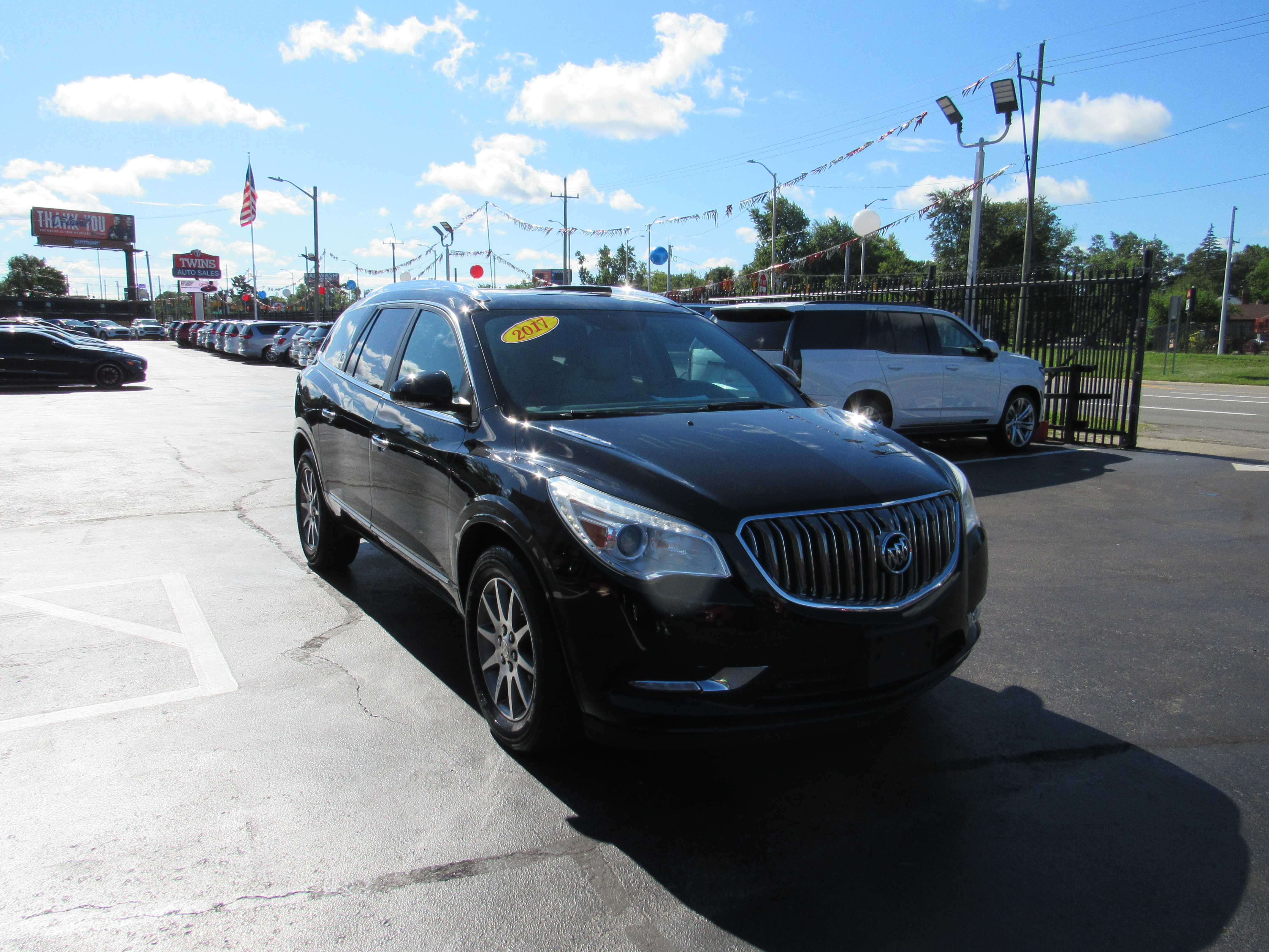 BLACK, 2017 BUICK ENCLAVE Thumnail Image 5