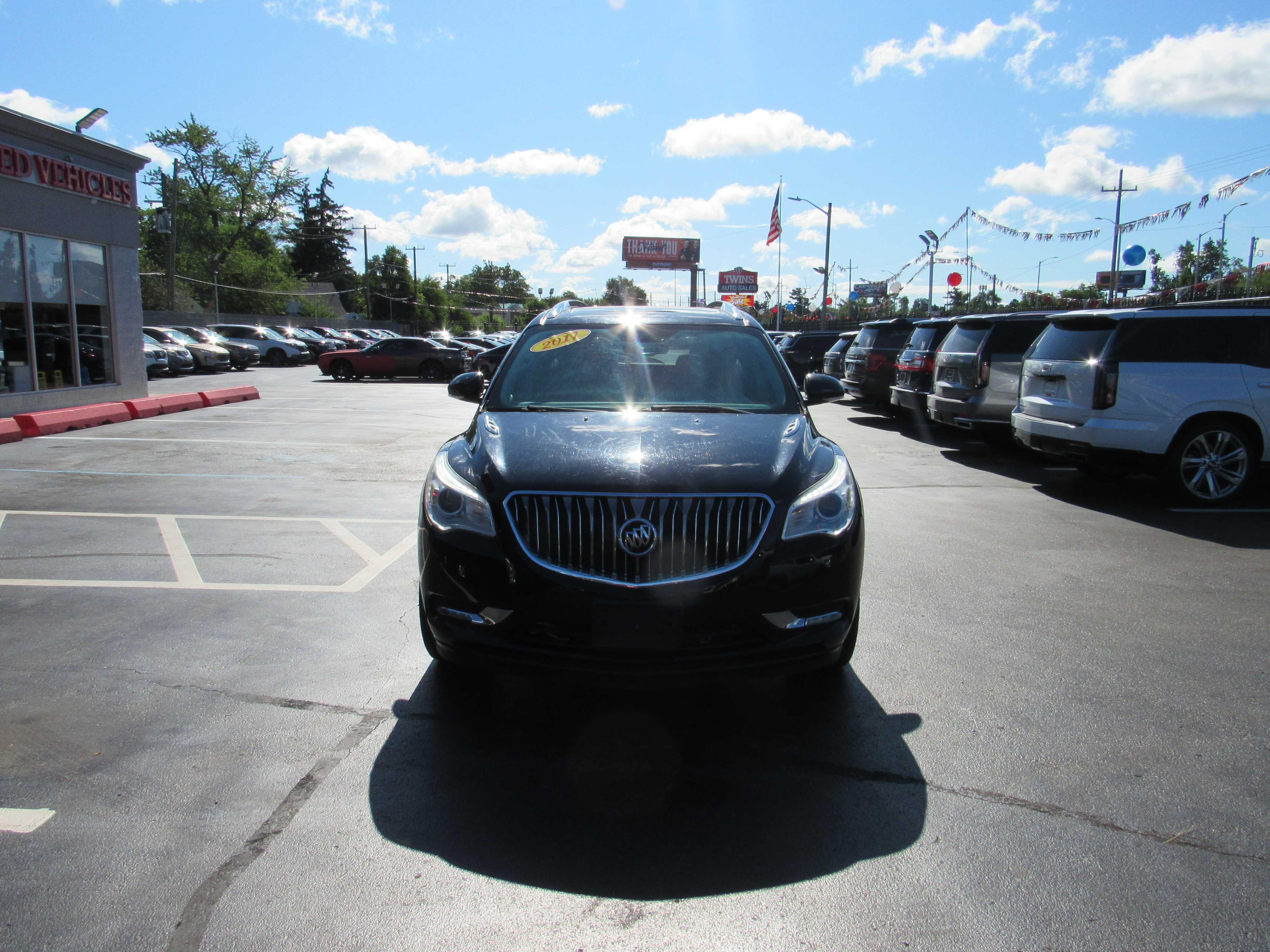 BLACK, 2017 BUICK ENCLAVE Thumnail Image 6