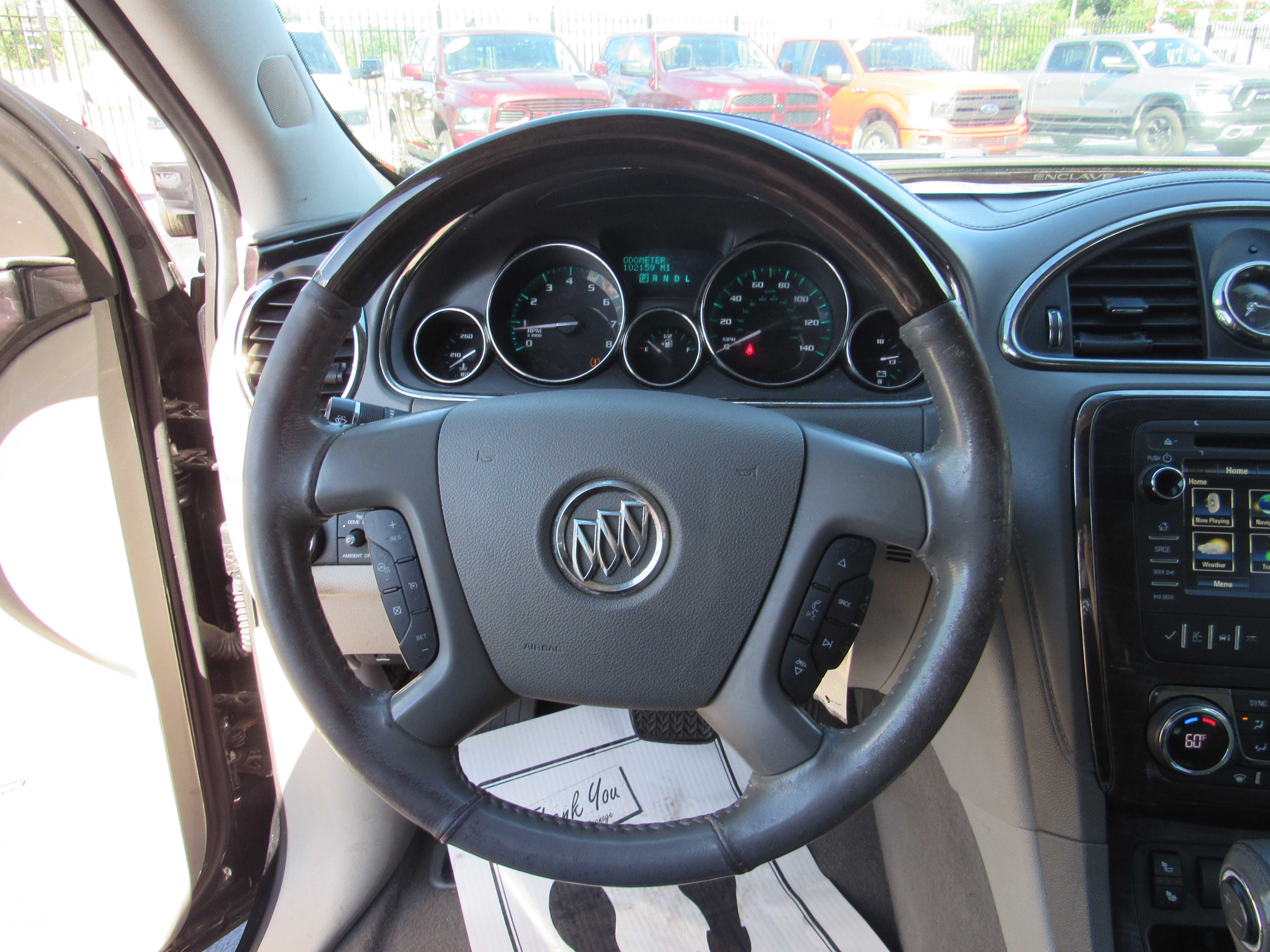 BLACK, 2017 BUICK ENCLAVE Thumnail Image 14