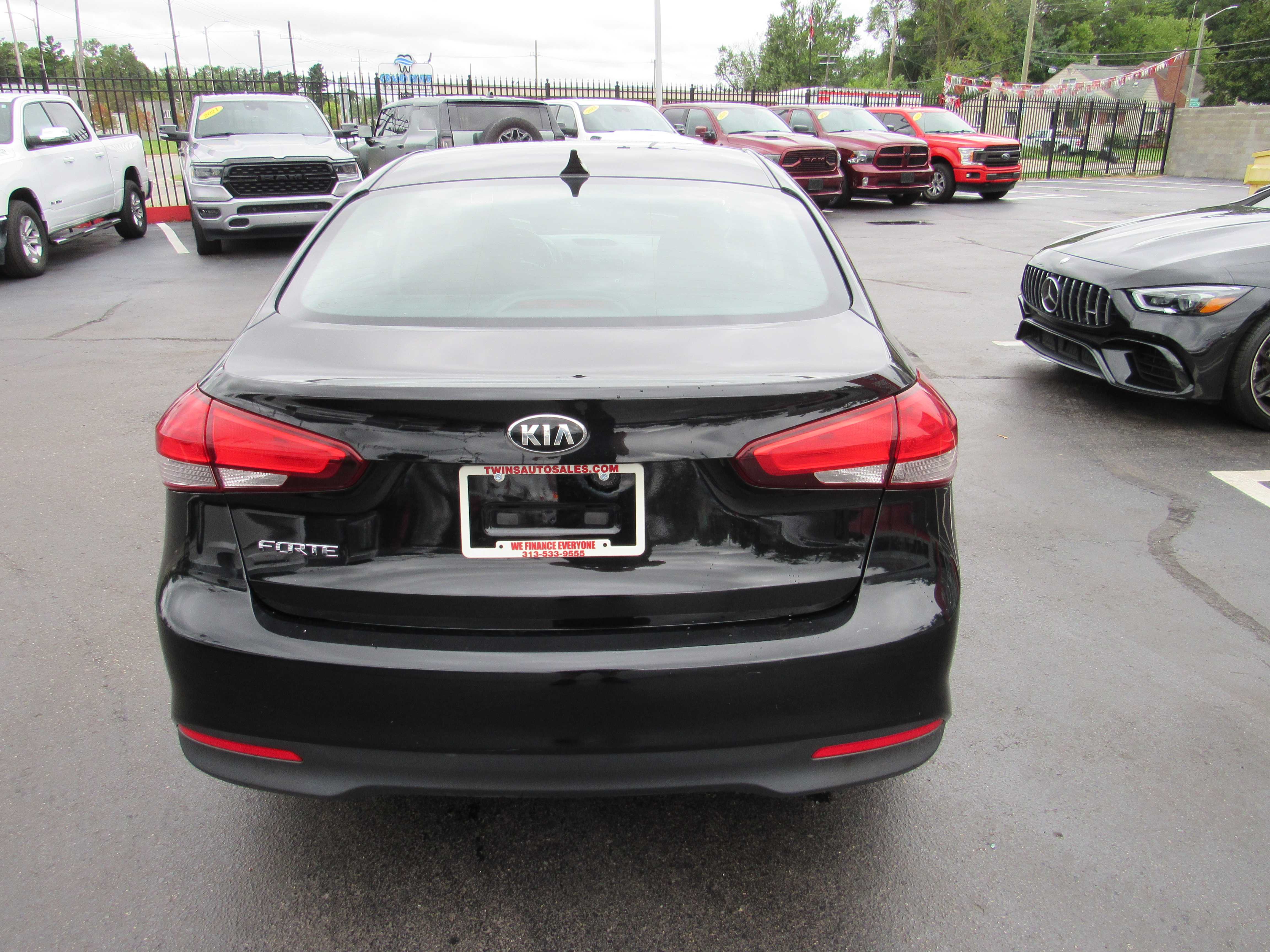 BLACK, 2017 KIA FORTE Thumnail Image 7