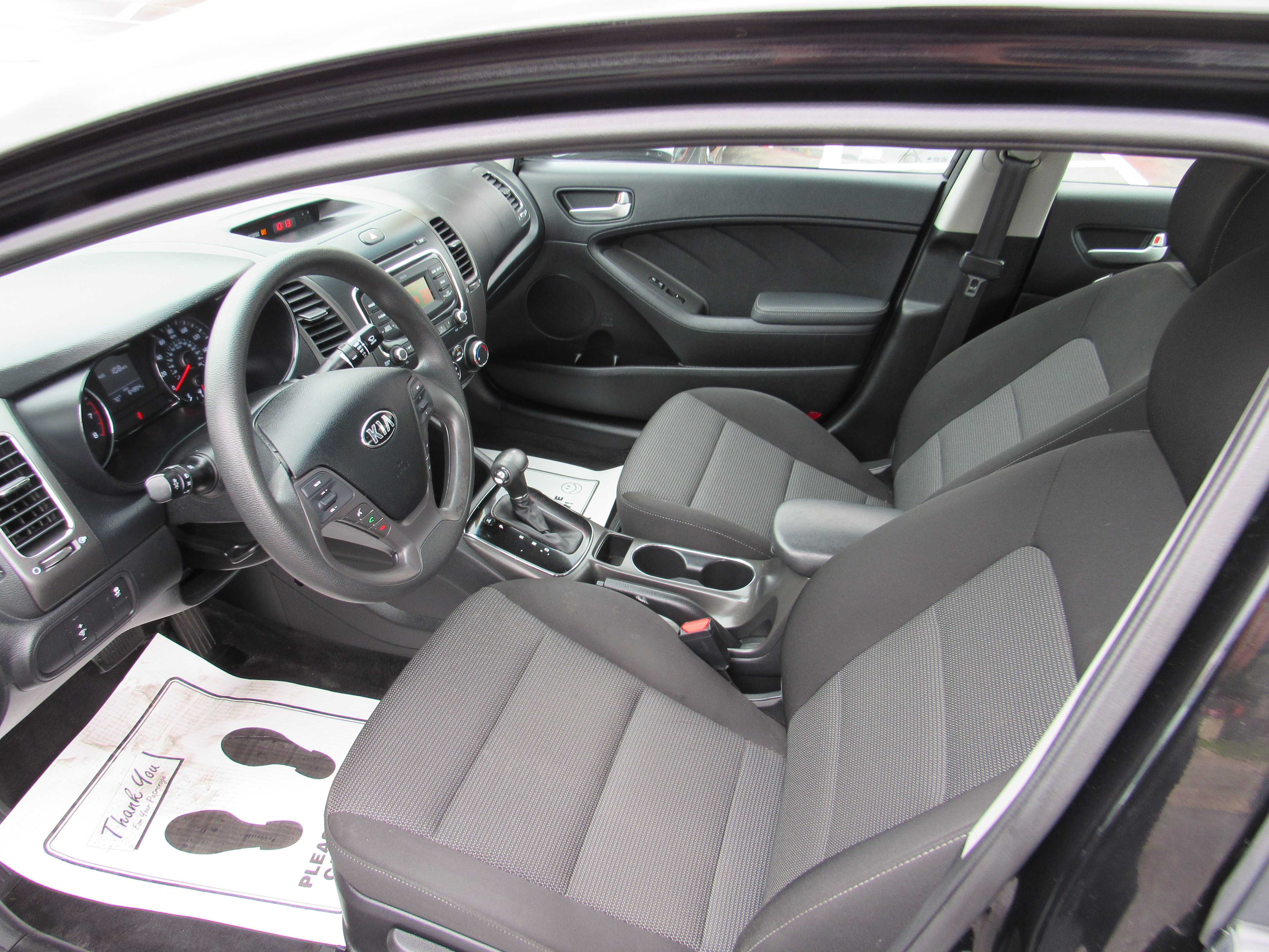 BLACK, 2017 KIA FORTE Thumnail Image 14