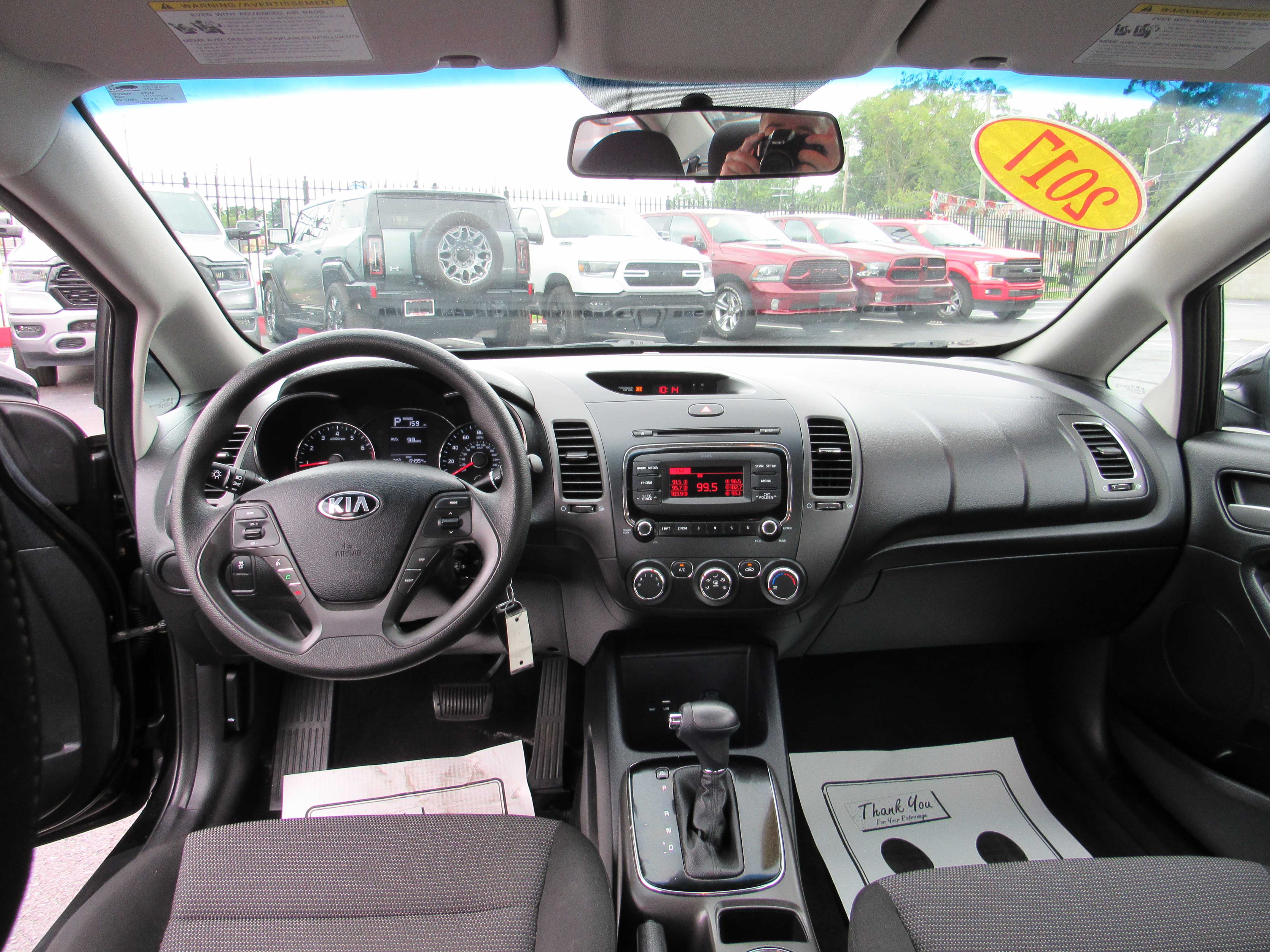 BLACK, 2017 KIA FORTE Thumnail Image 19