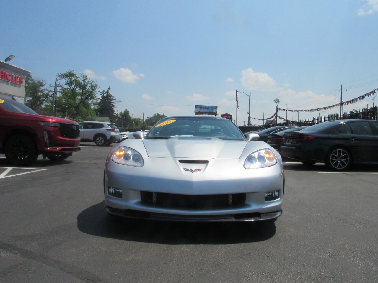 SILVER, 2012 CHEVROLET CORVETTE Thumnail Image 4