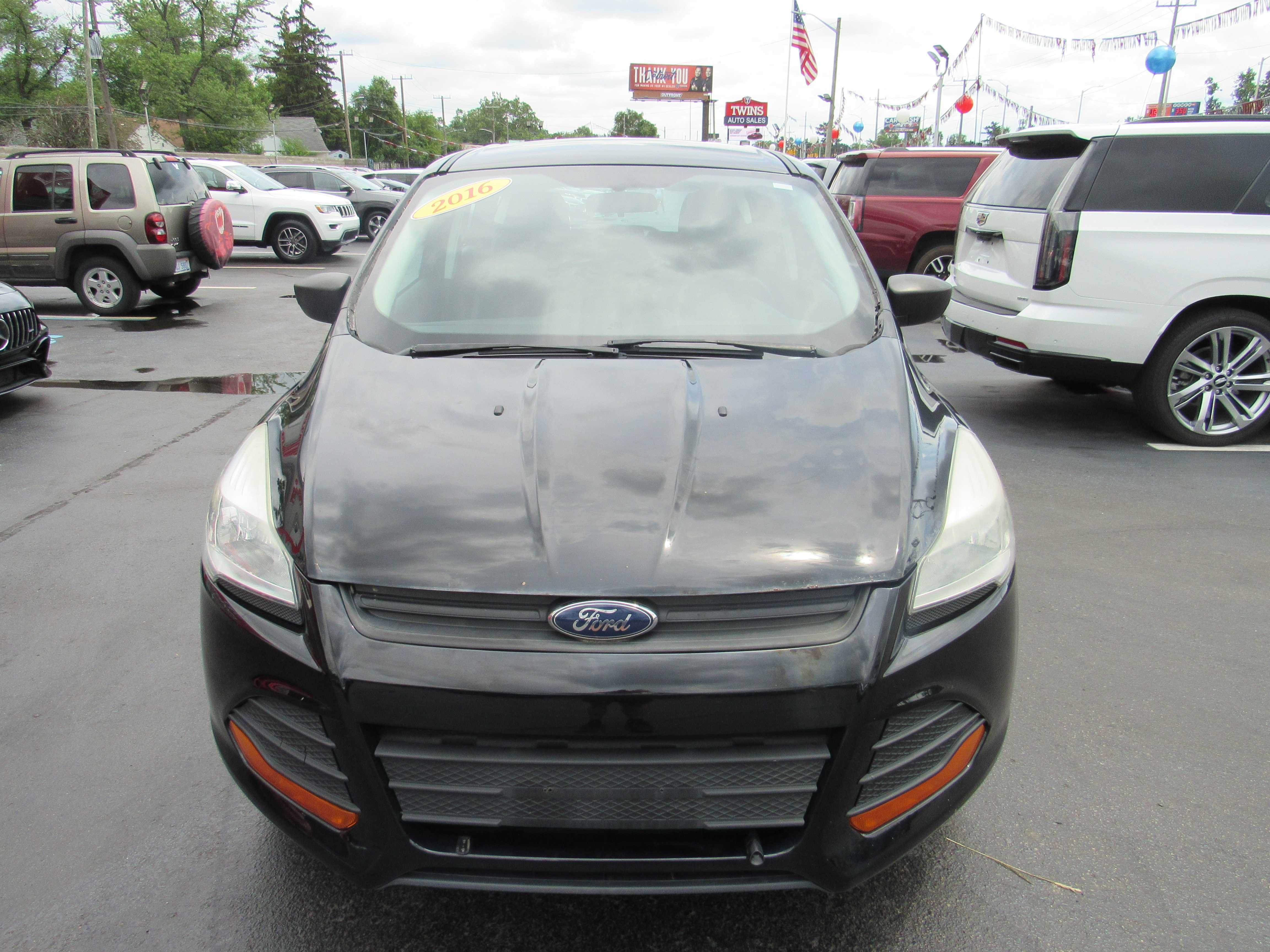 BLACK, 2016 FORD ESCAPE Thumnail Image 3
