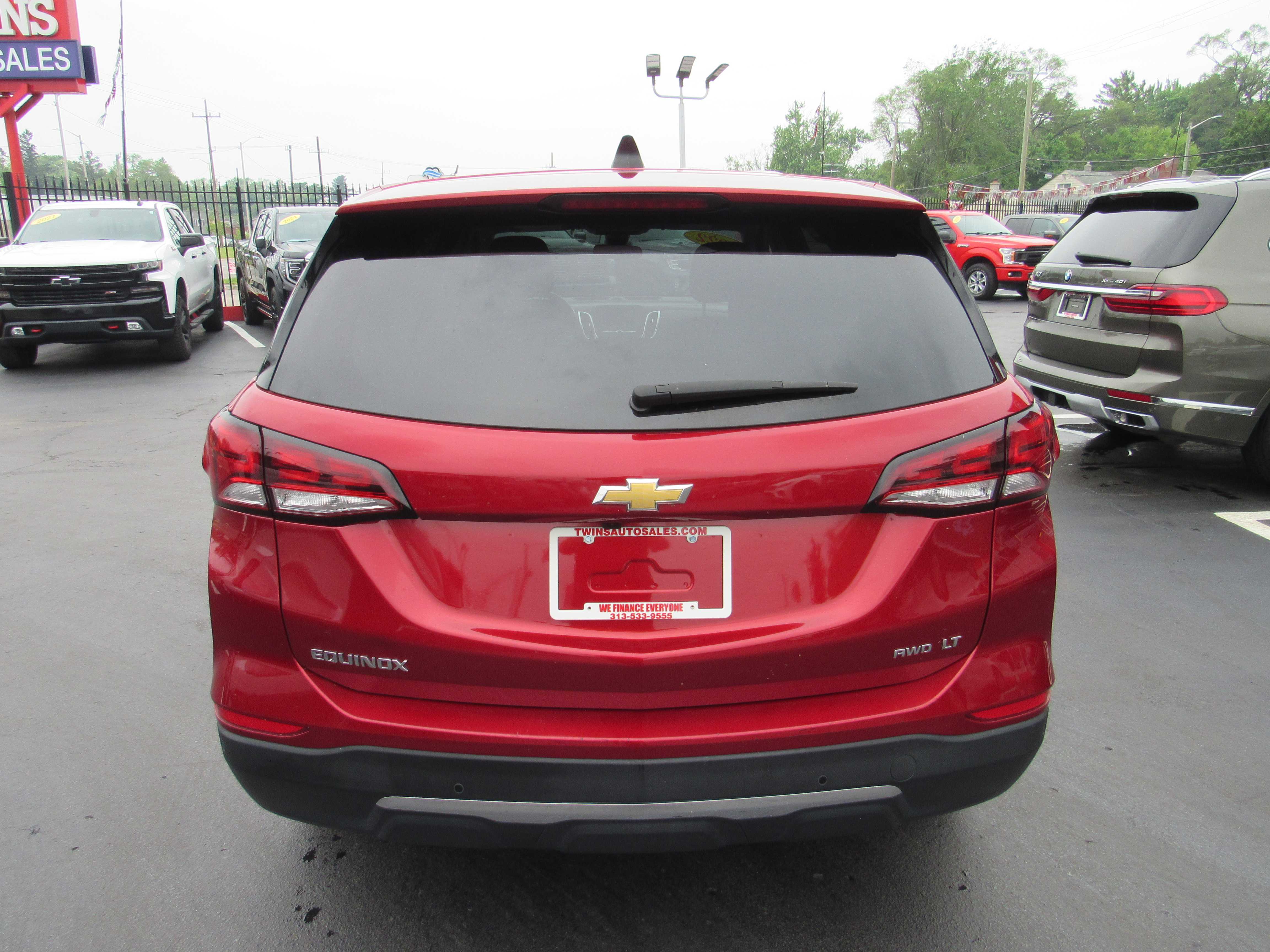 RED, 2022 CHEVROLET EQUINOX Thumnail Image 7