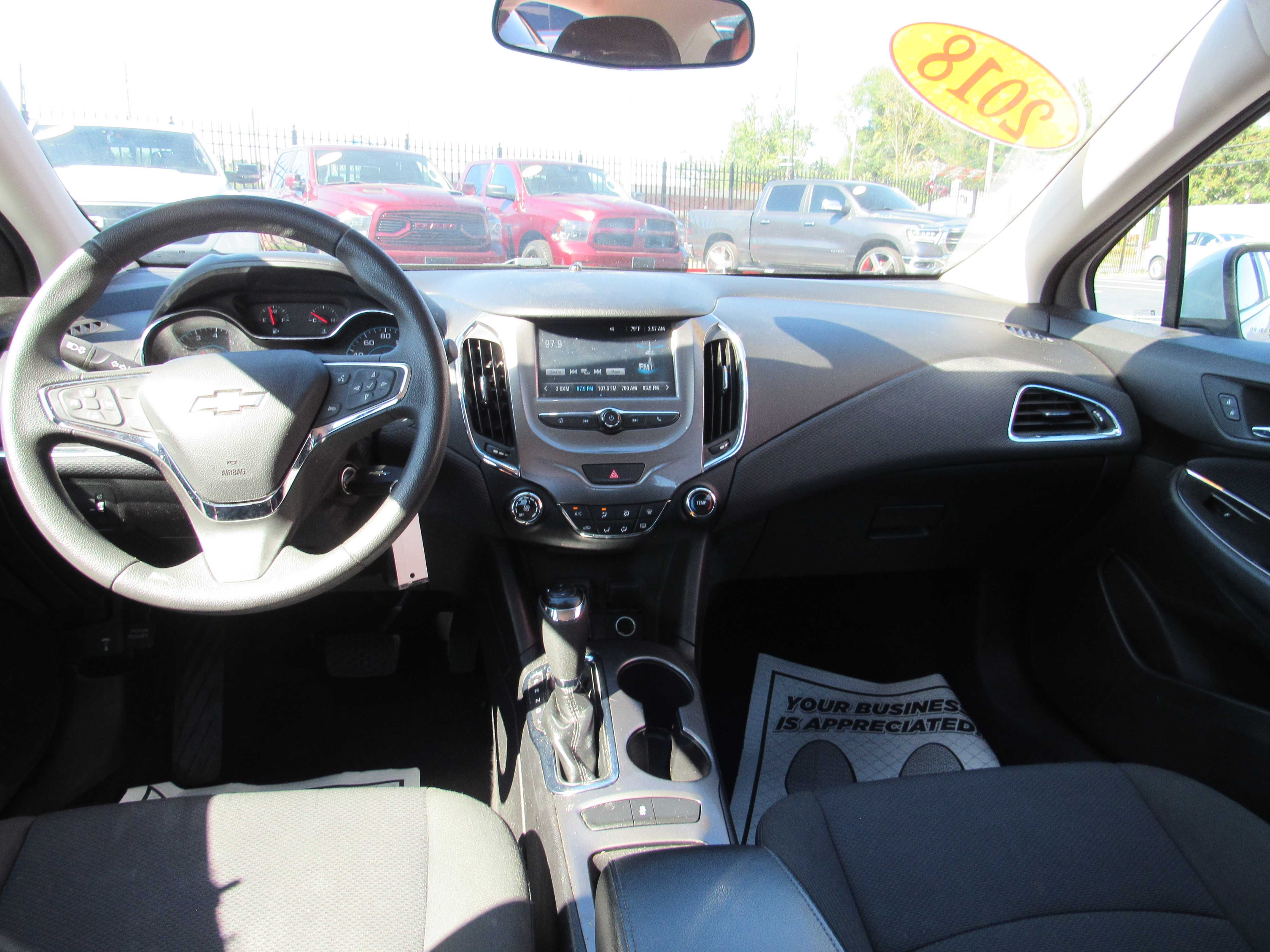 WHITE, 2018 CHEVROLET CRUZE Thumnail Image 12