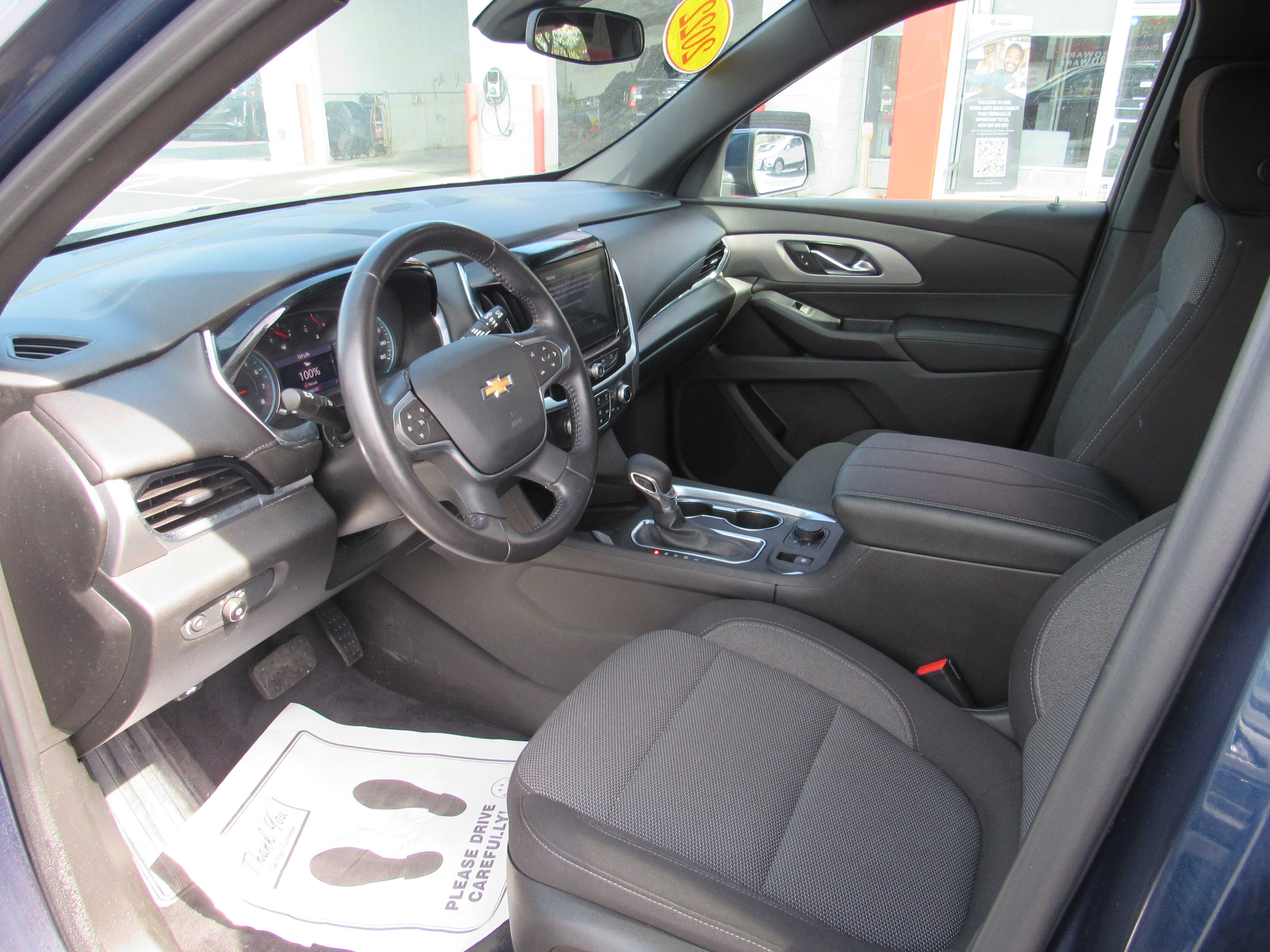 BLUE, 2022 CHEVROLET TRAVERSE Thumnail Image 14